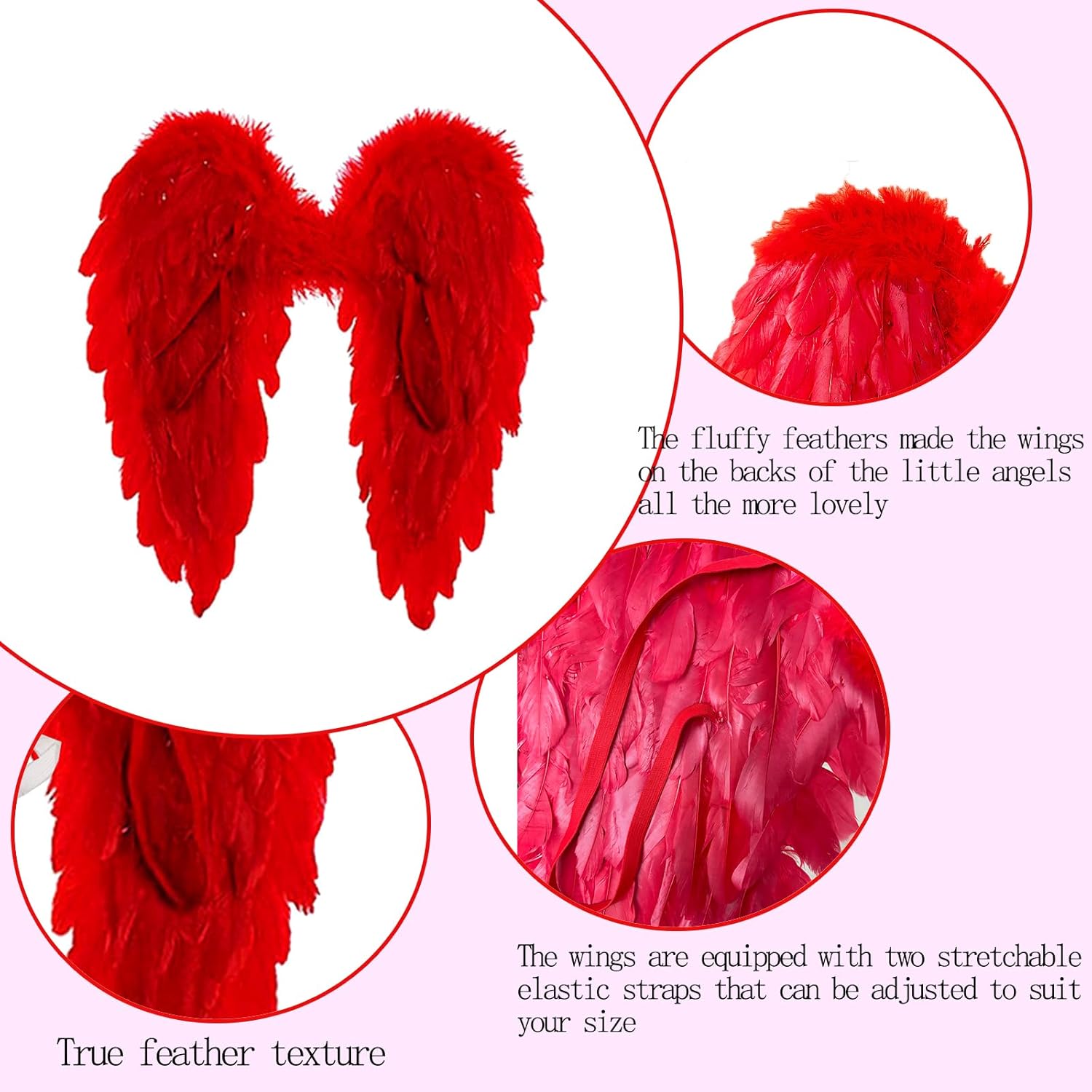 Valentines Day Cupid Costume Accessory Set for Adults Kids