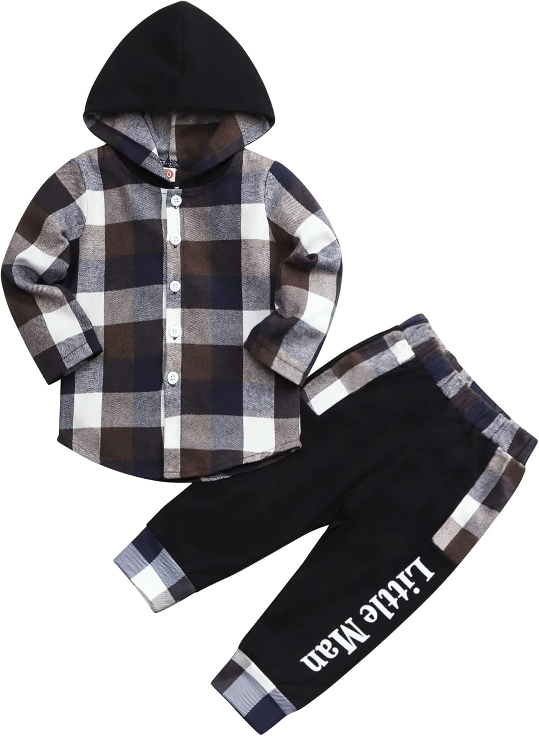 Axumity Toddler Plaid Panel Outreach Set