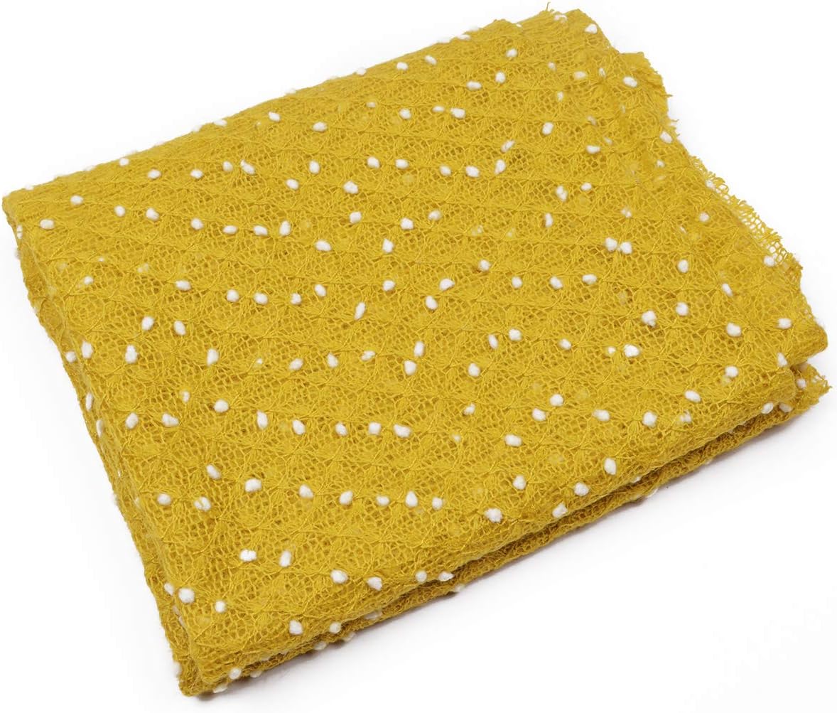 Newborn Dot Pattern Monthly Outfits Blanket for Photography