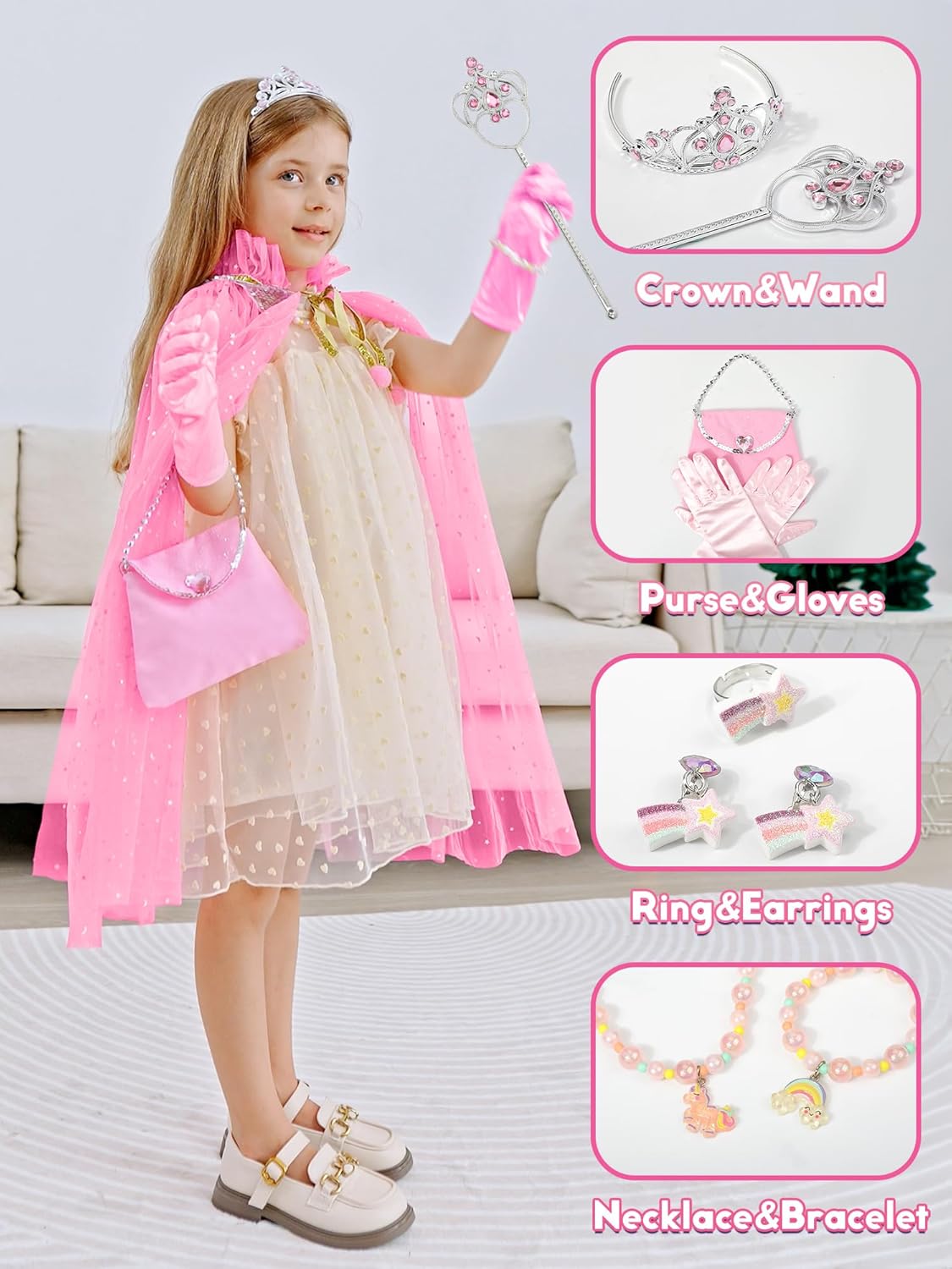 Light-Up Princess Costumes for Girls