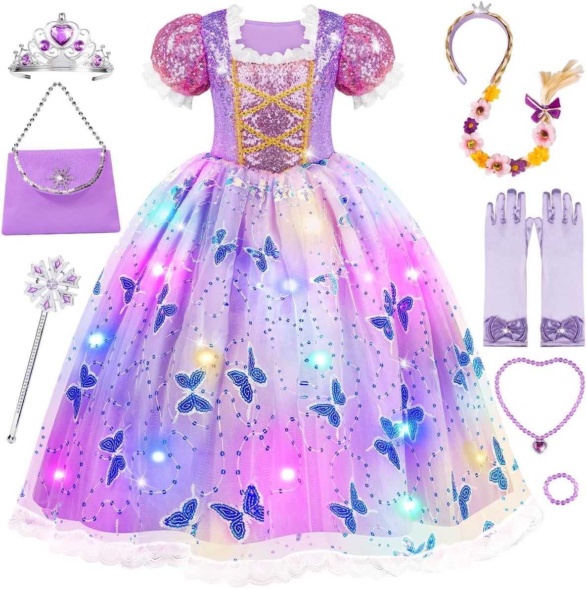 Meland Princess Lights Up Full Set