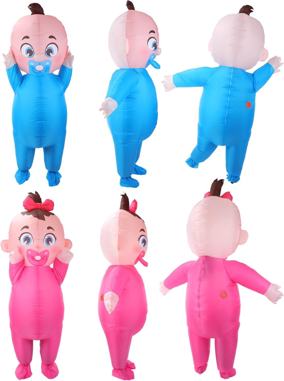 Ramede Giant Inflatable Baby Costume 100-Inch Gender Reveal
