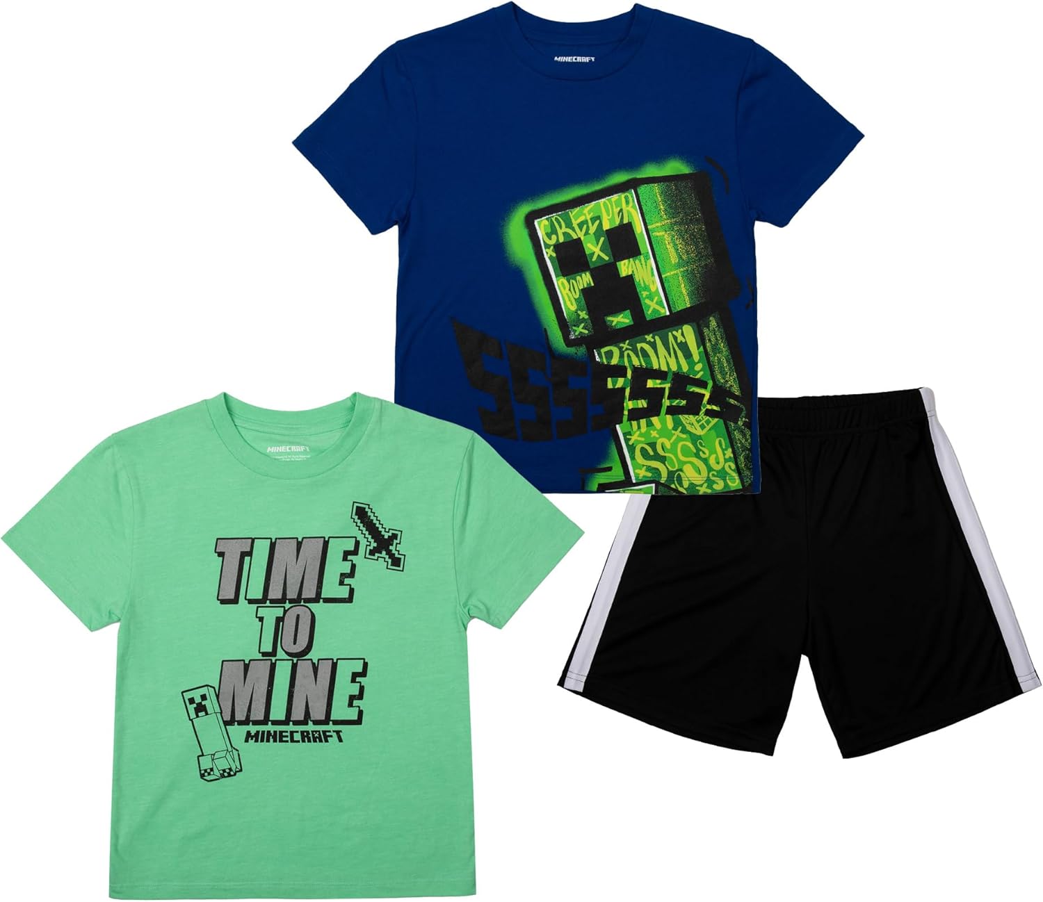 Bioworld Minecraft Boys 3-Pack Set