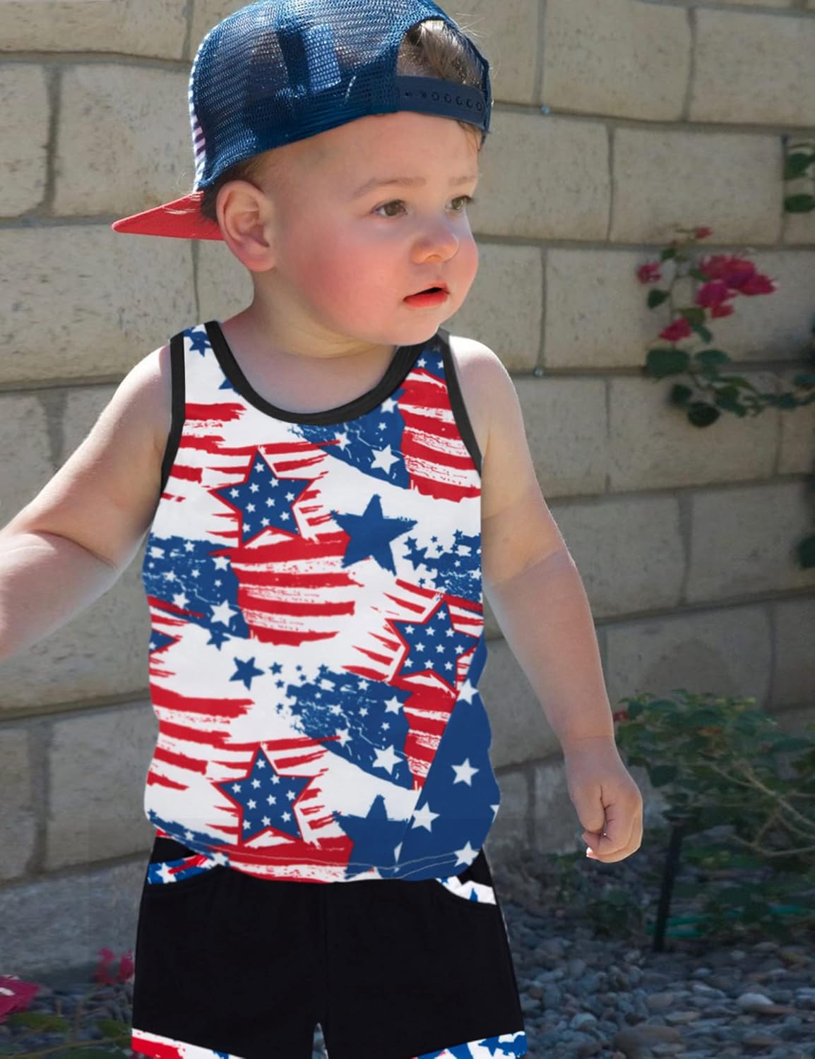 Independence Day Star Stripe Boys Set