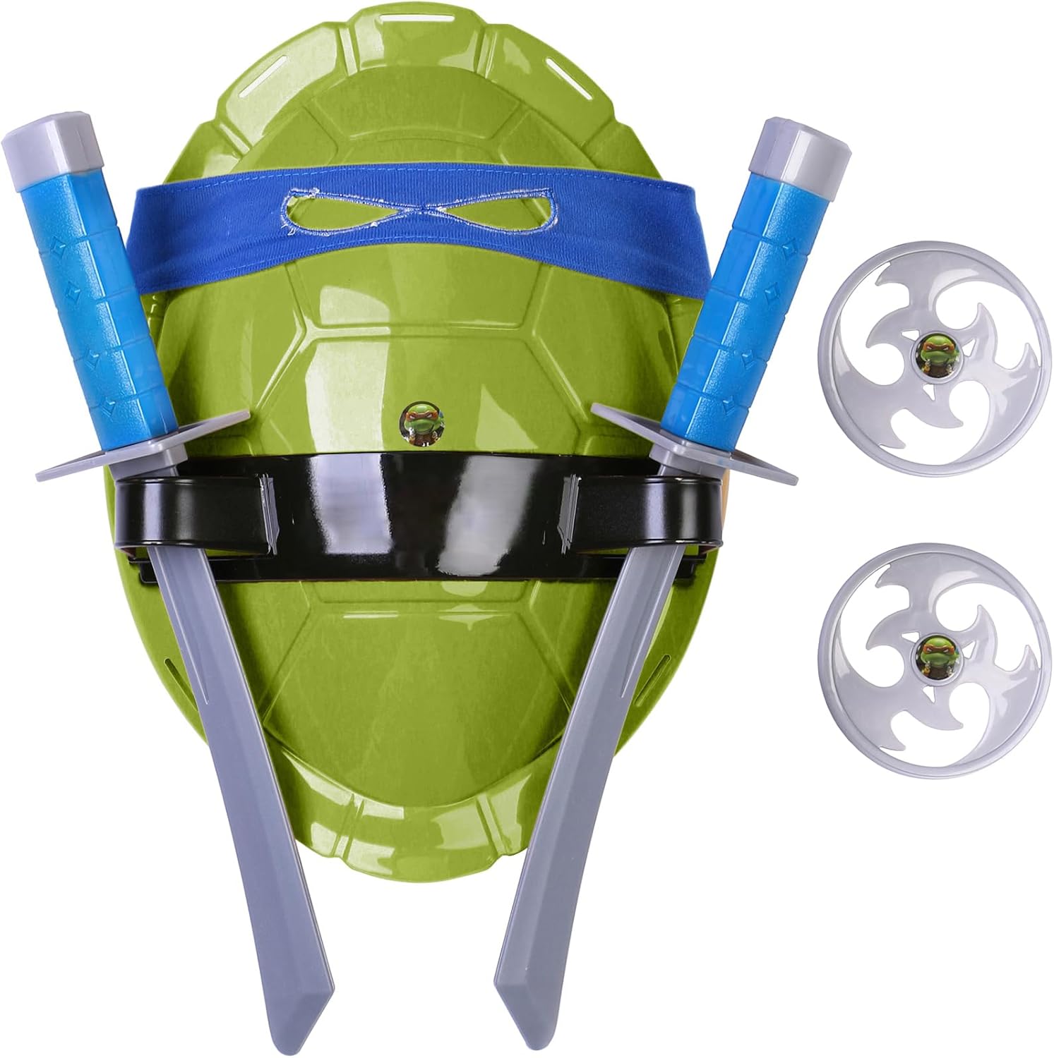 Geamiki Super Hero Costume with Plastic Shield and Weapon