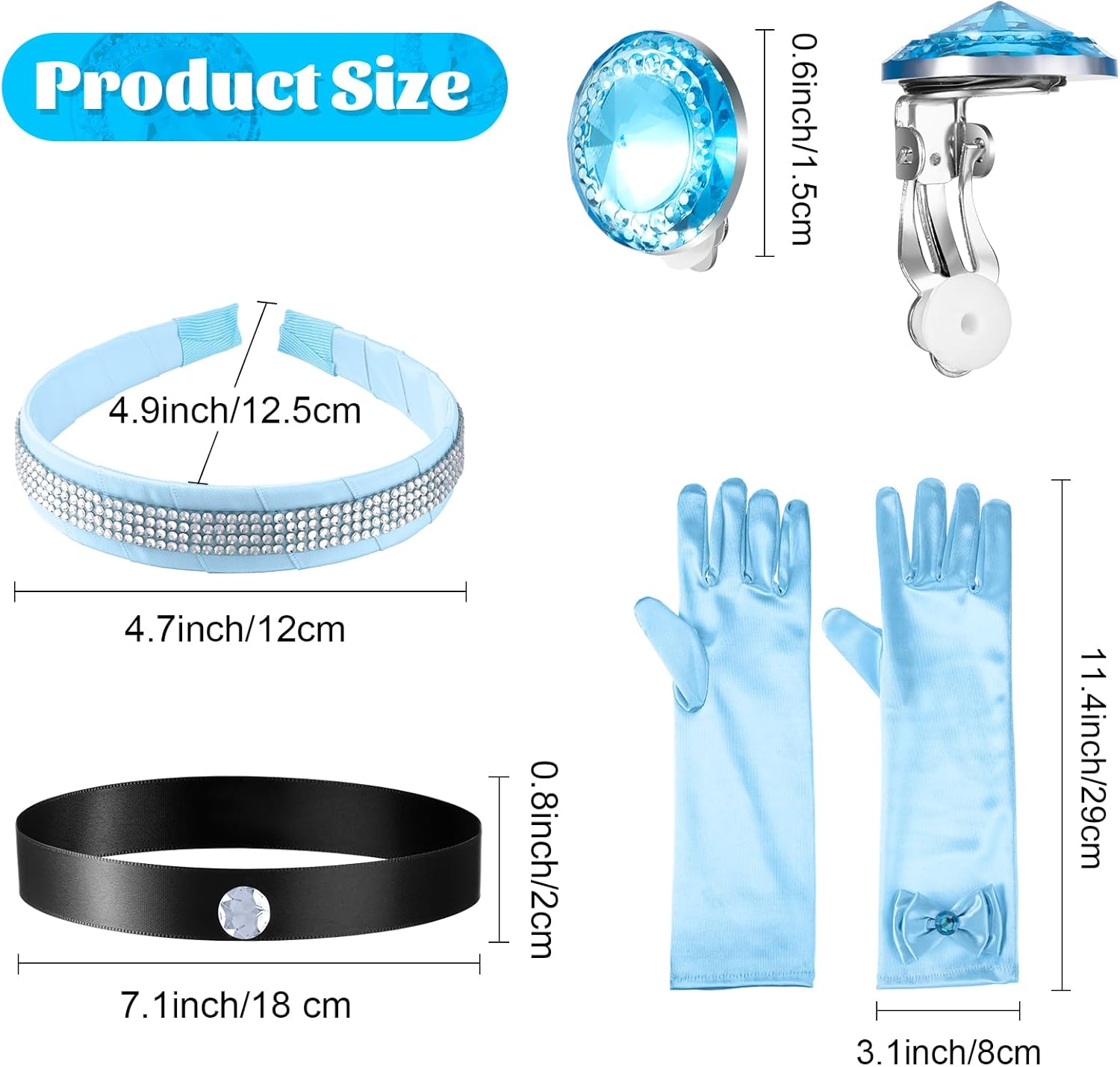 Sureio Princess Costume Set - Halloween PartyGoer