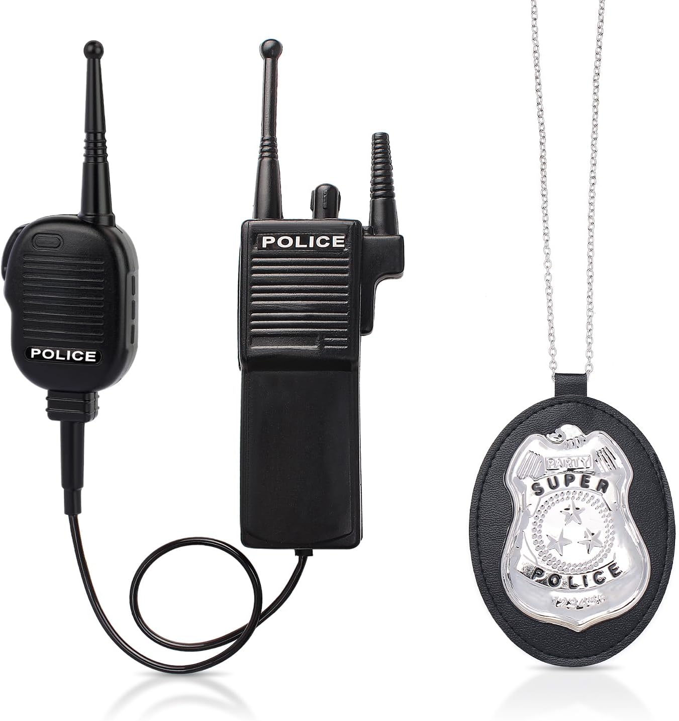 Kyson Police Costume Kit for Boys - Halloween Career Day