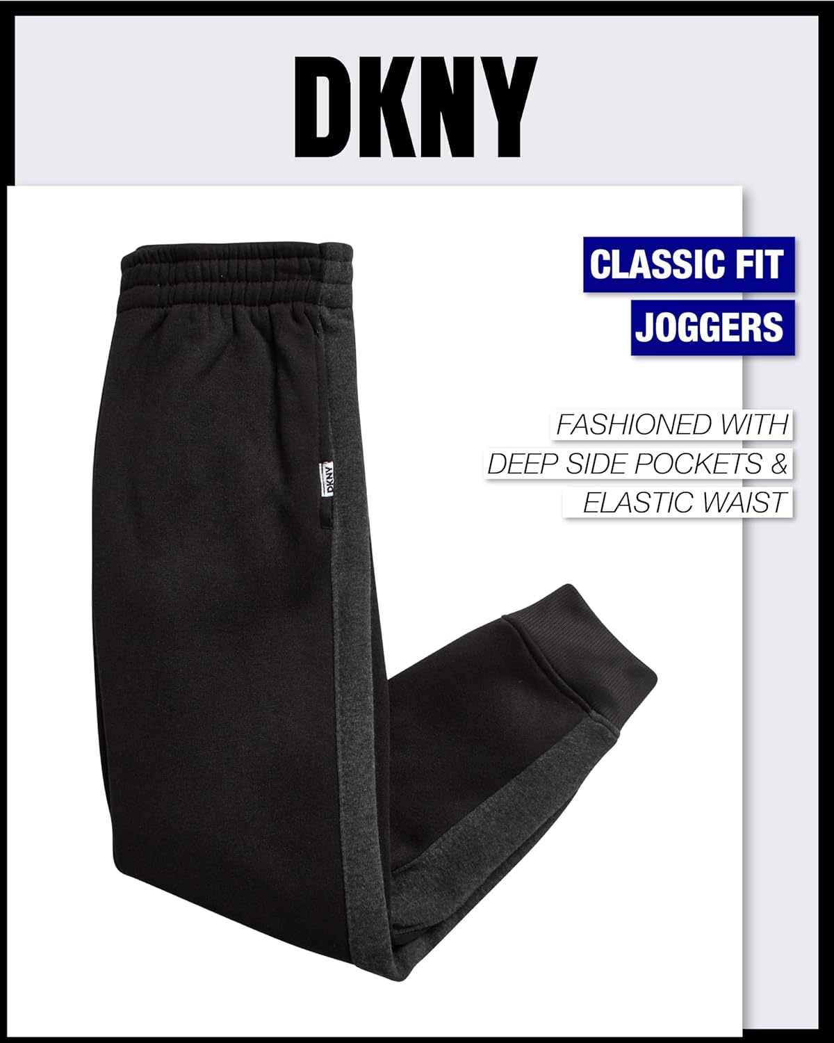 DKNY Toddler Boys Jogger Set - Comfort Style for Little Ones