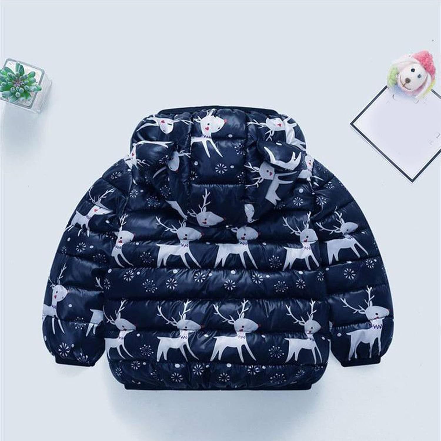 Cartesian Deer Winter Jacket for Kids