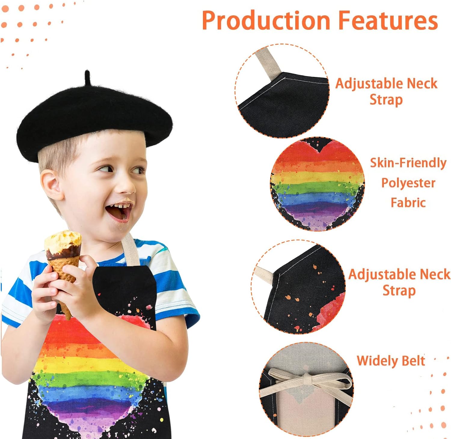Matiniy Artist Costume Accessories Set 6-Piece Painters Essentials