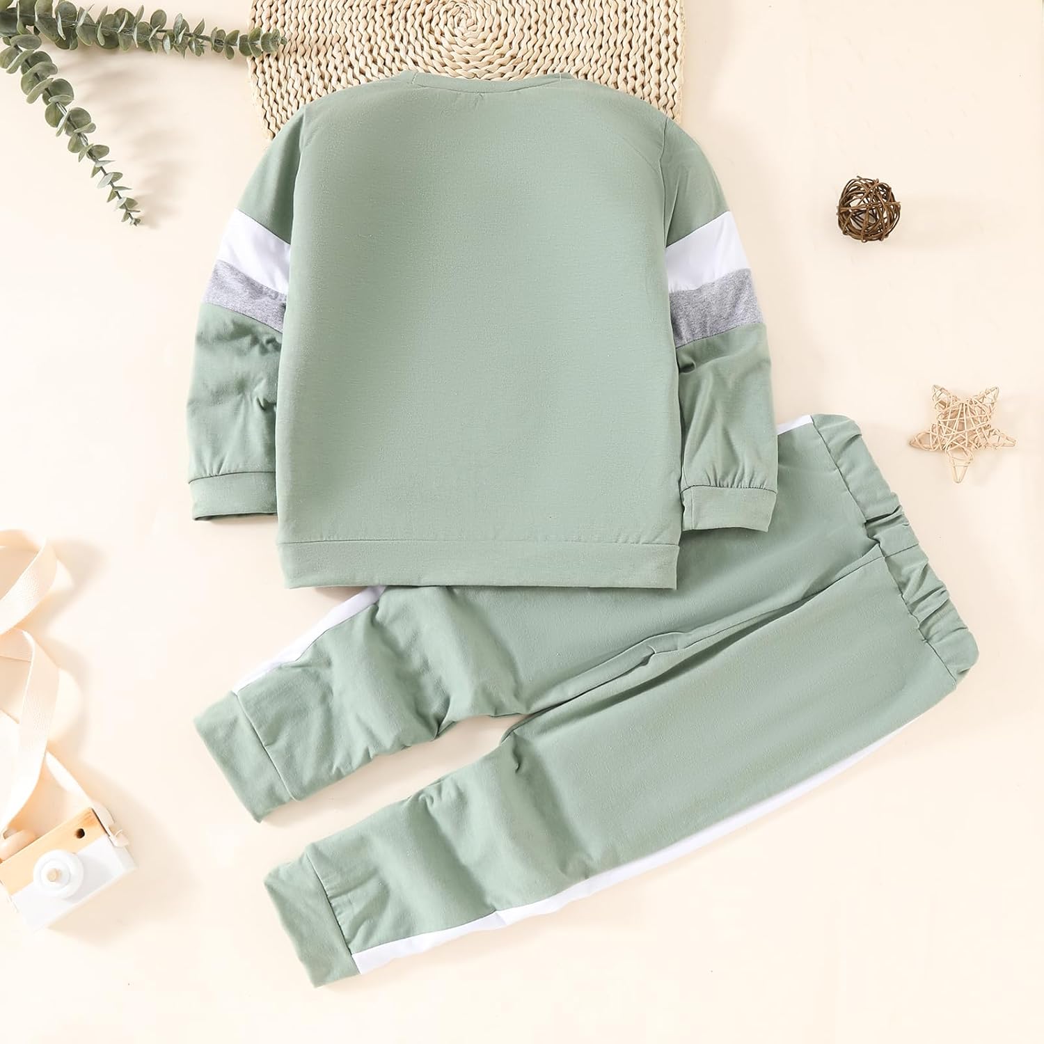 Stylish Colorblock Set for Kids