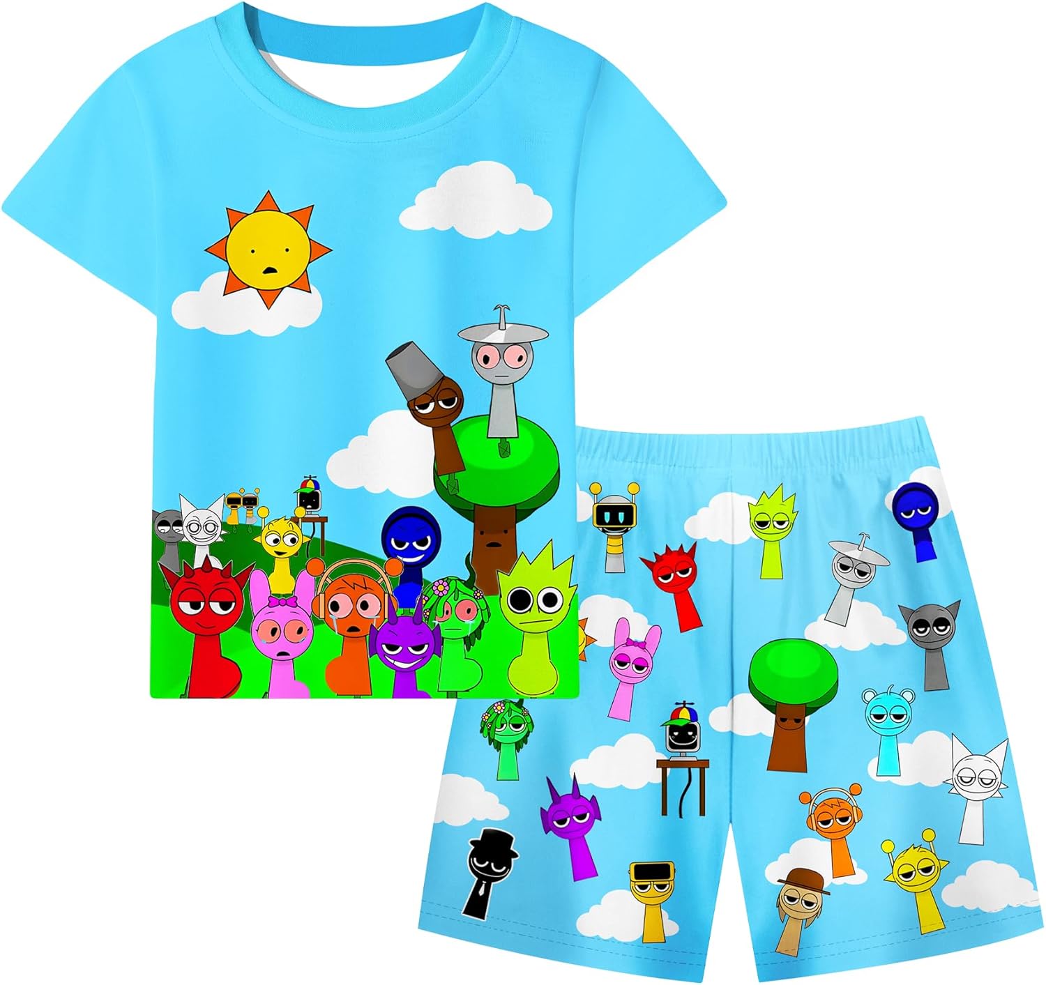Perfect for Boys Ages 5-12 Easy-to-Wear Outfit Set