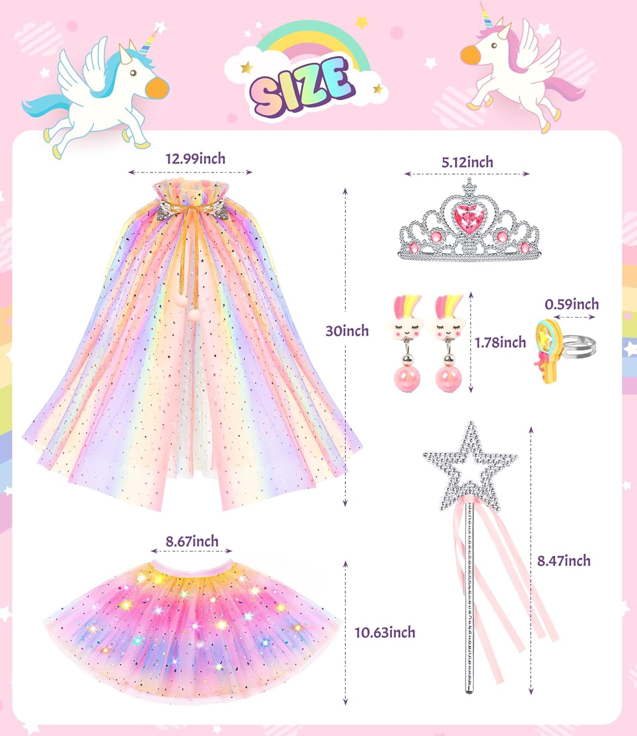 Magical Princess Dress-Up Set for Kids