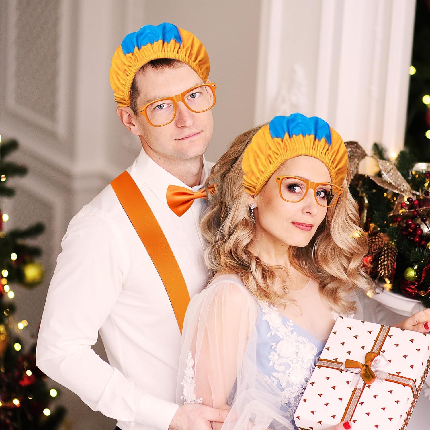 Ainuit Orange Roleplay Costume Set for Adults