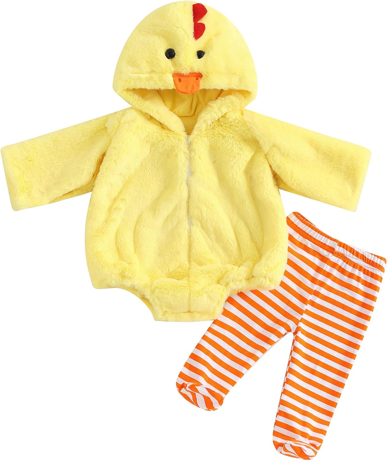 Toddler Halloween costumes - Duck or Chick costume for babies