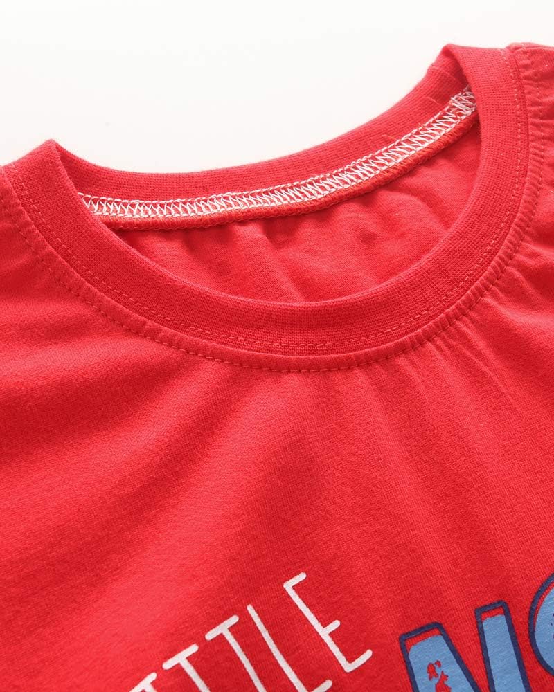 Frogwill Toddler Boys Truck Outfit 2-Pieces