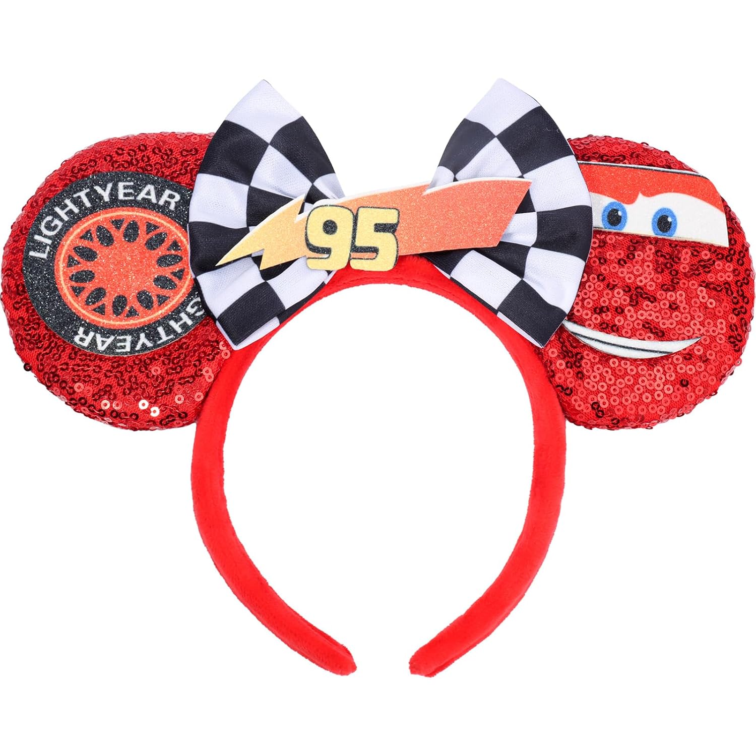 UNSPAZ Mouse Ears Headband Spun for Kids