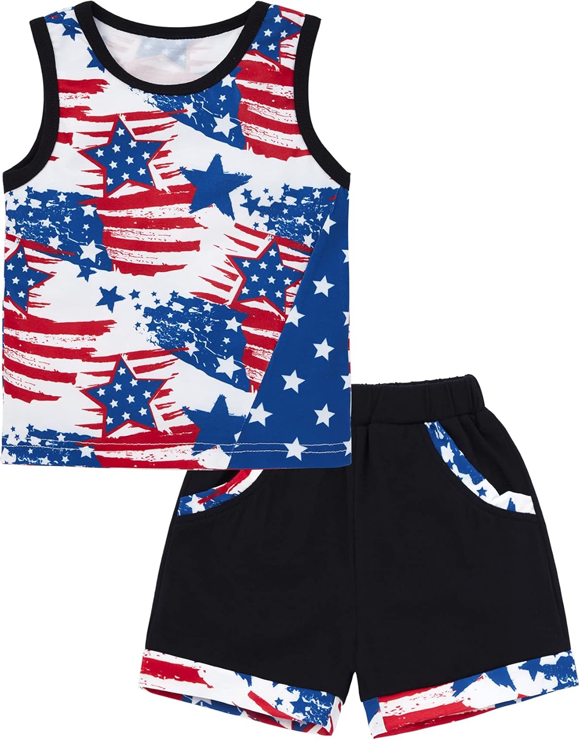 Independence Day Star Stripe Boys Set
