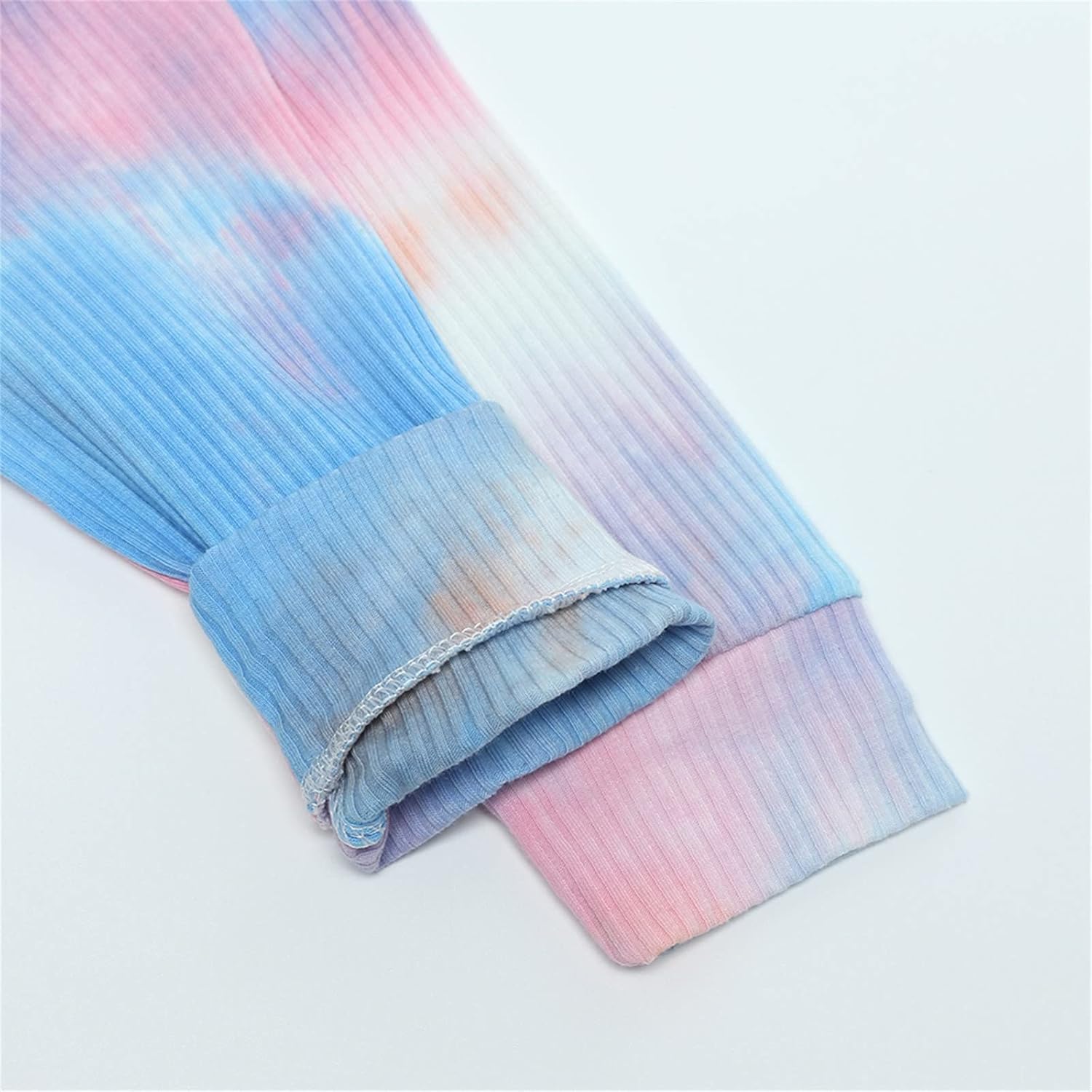Toddler Boys Girls Fall Sweatshirt Tie Dye Set 2 Pcs