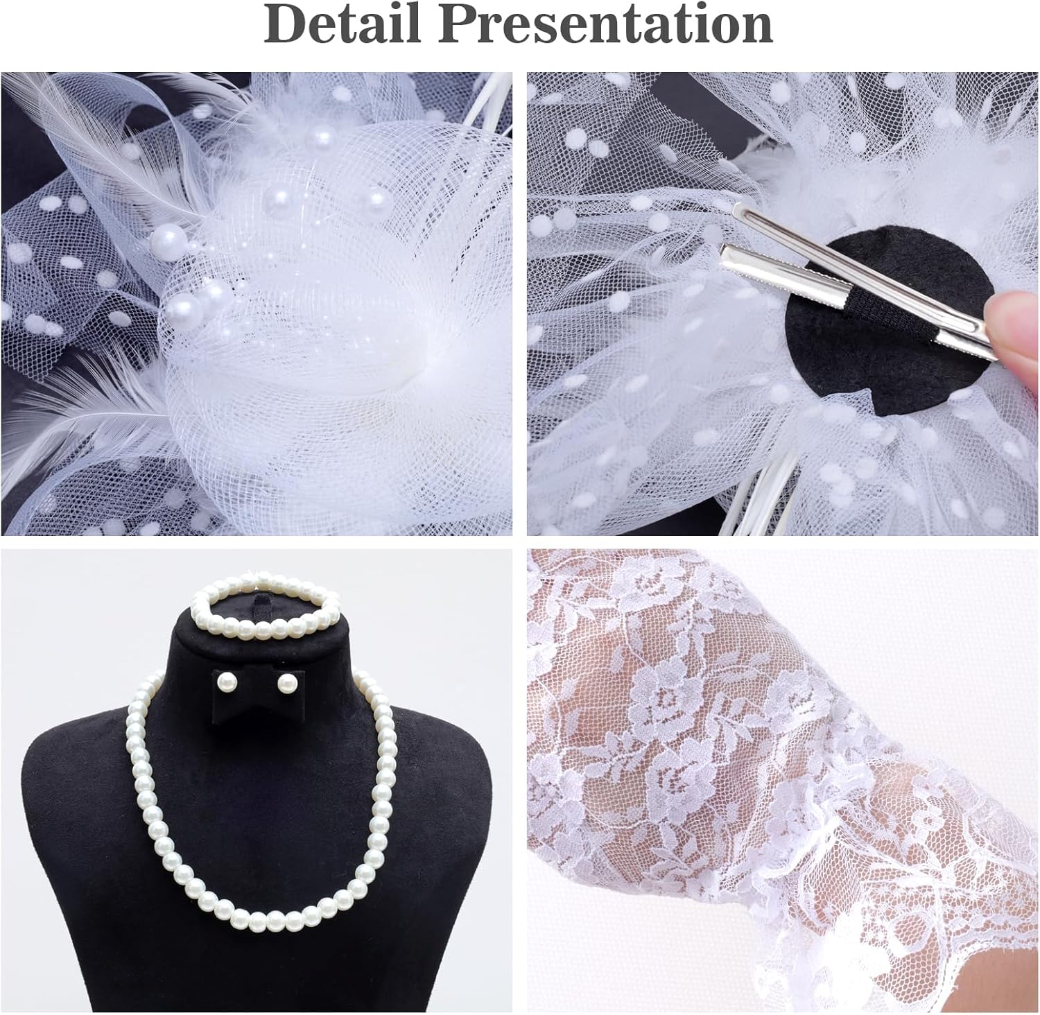 Fumwase 5Pcs Tea Party Favor Kit