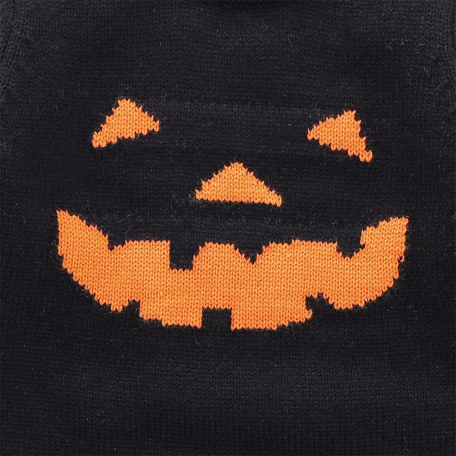 My First Halloween Outfit Baby Boy Girl Knit Jumpsuit with Hat