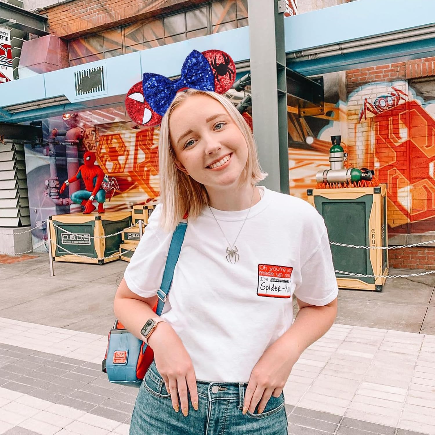 UNSPAZ Spider Ears Headband for Kids and Adults