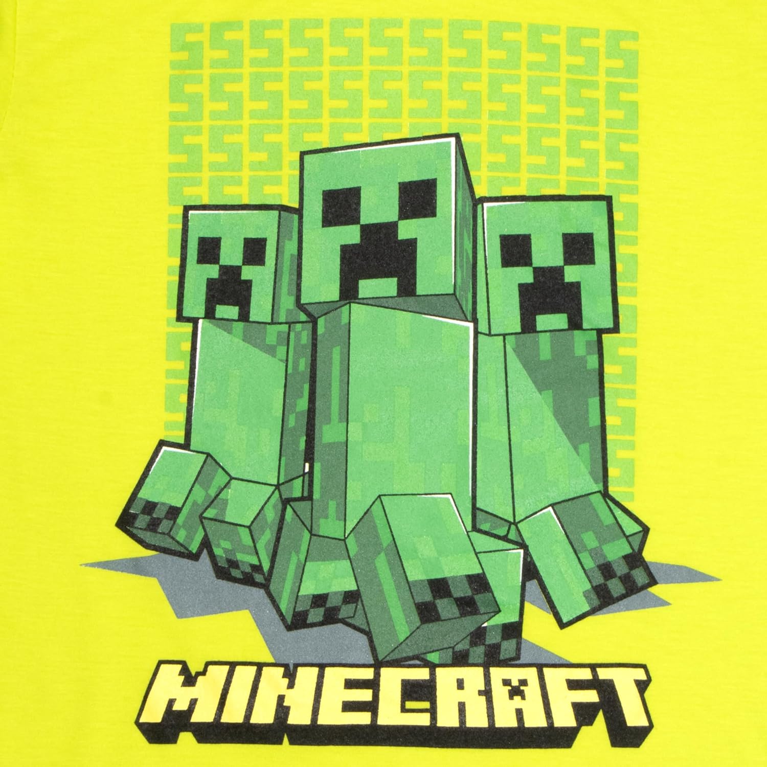 Minecraft Boys Creepers Three-Piece Set Orb Design