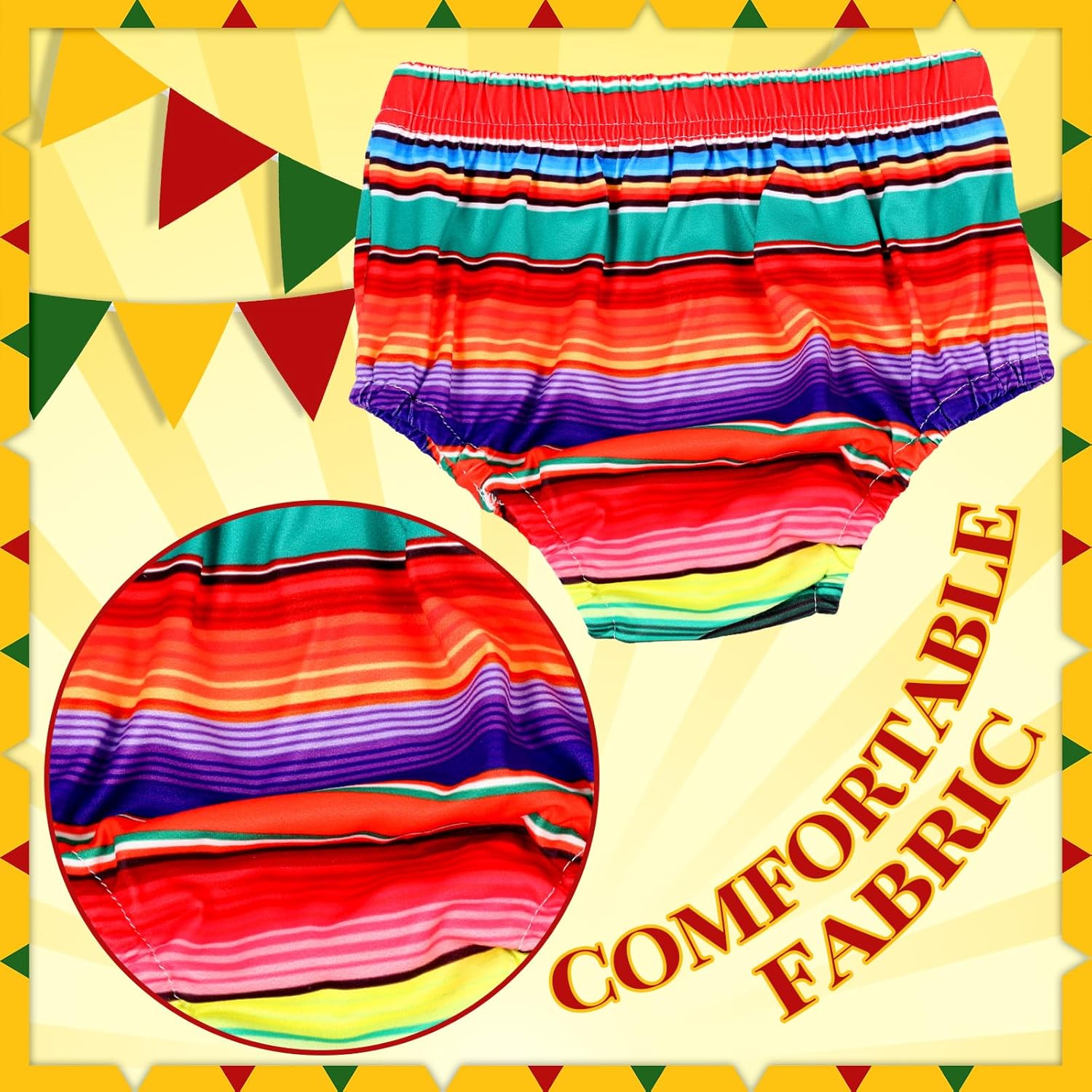 Geyoga Baby 1st Birthday Mexican Outfit suspender cake smash Halloween costume