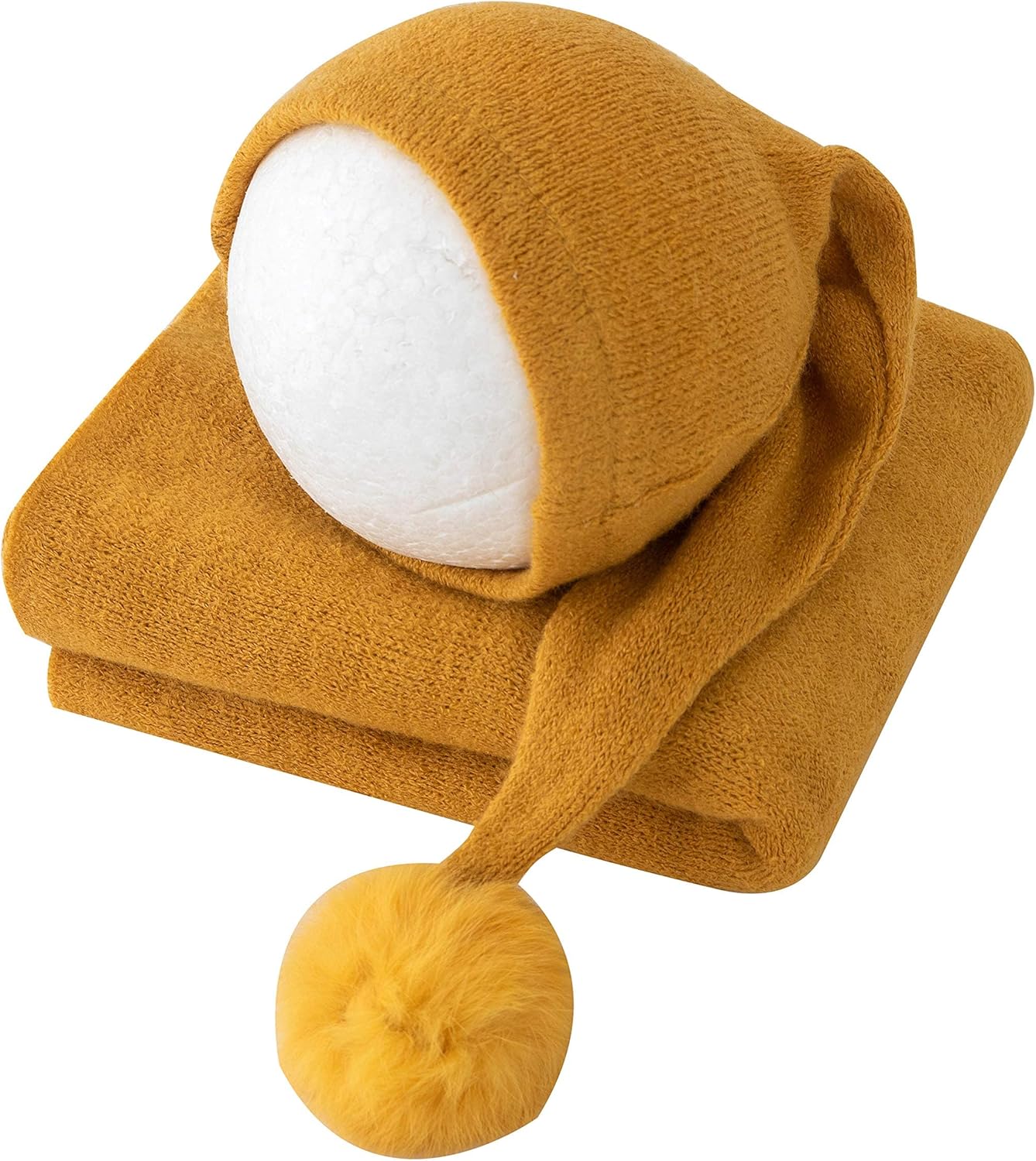 Vemonllas Baby Fun Interactive Sleepy Hat Fabric Wrap Blanket Prop Set