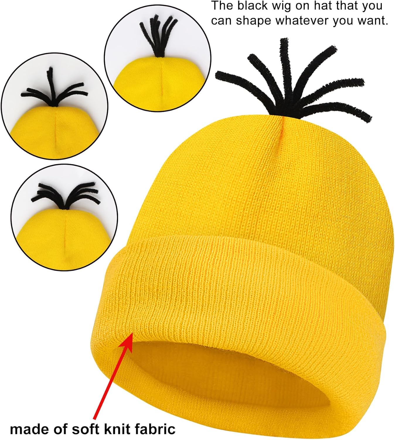 WISHTEN 5PCS Halloween Costume Accessories for Girls