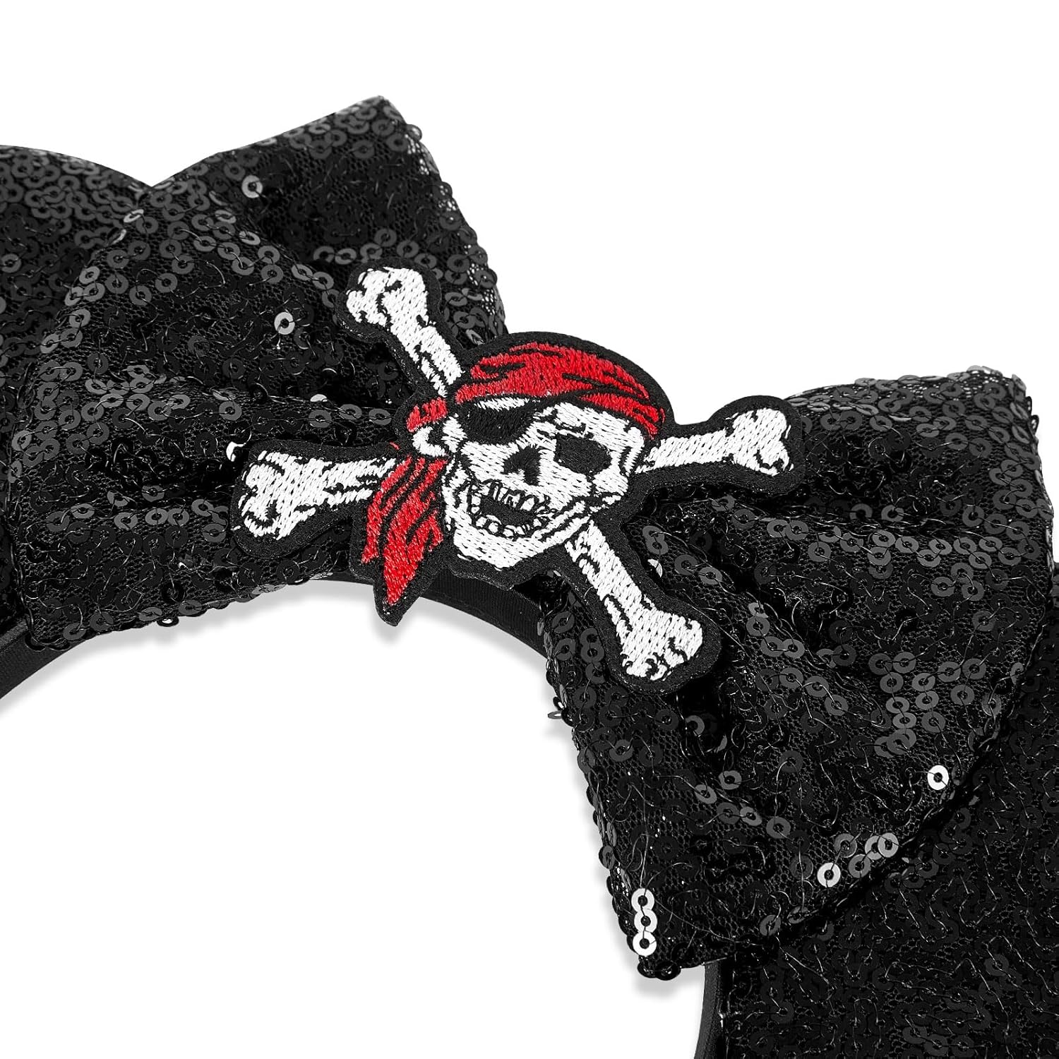 Pirate Mouse Ears Headband Halloween Party Accessories for Girls