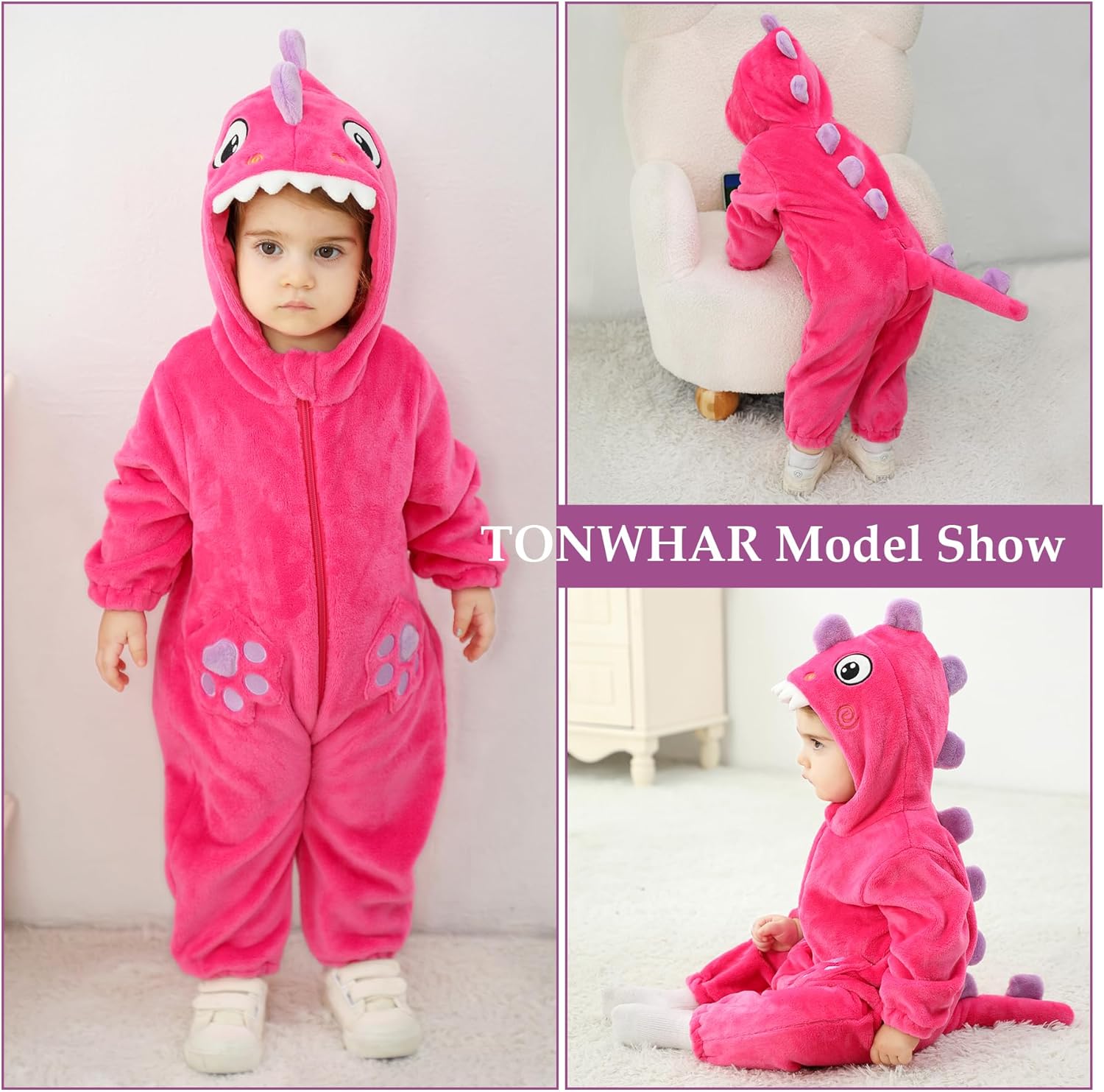 TONWHAR Unisex Baby Animal Halloween Costume for Kids Toddlers