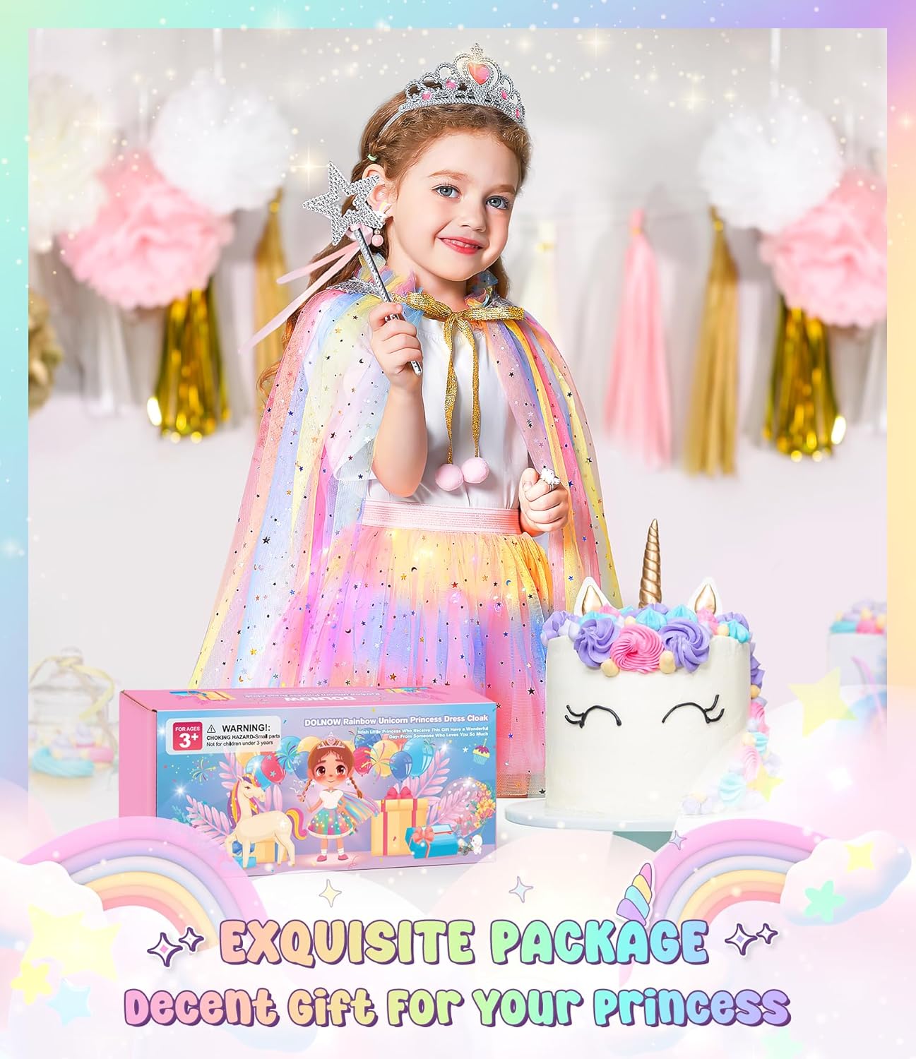 Magical Princess Dress-Up Set for Kids