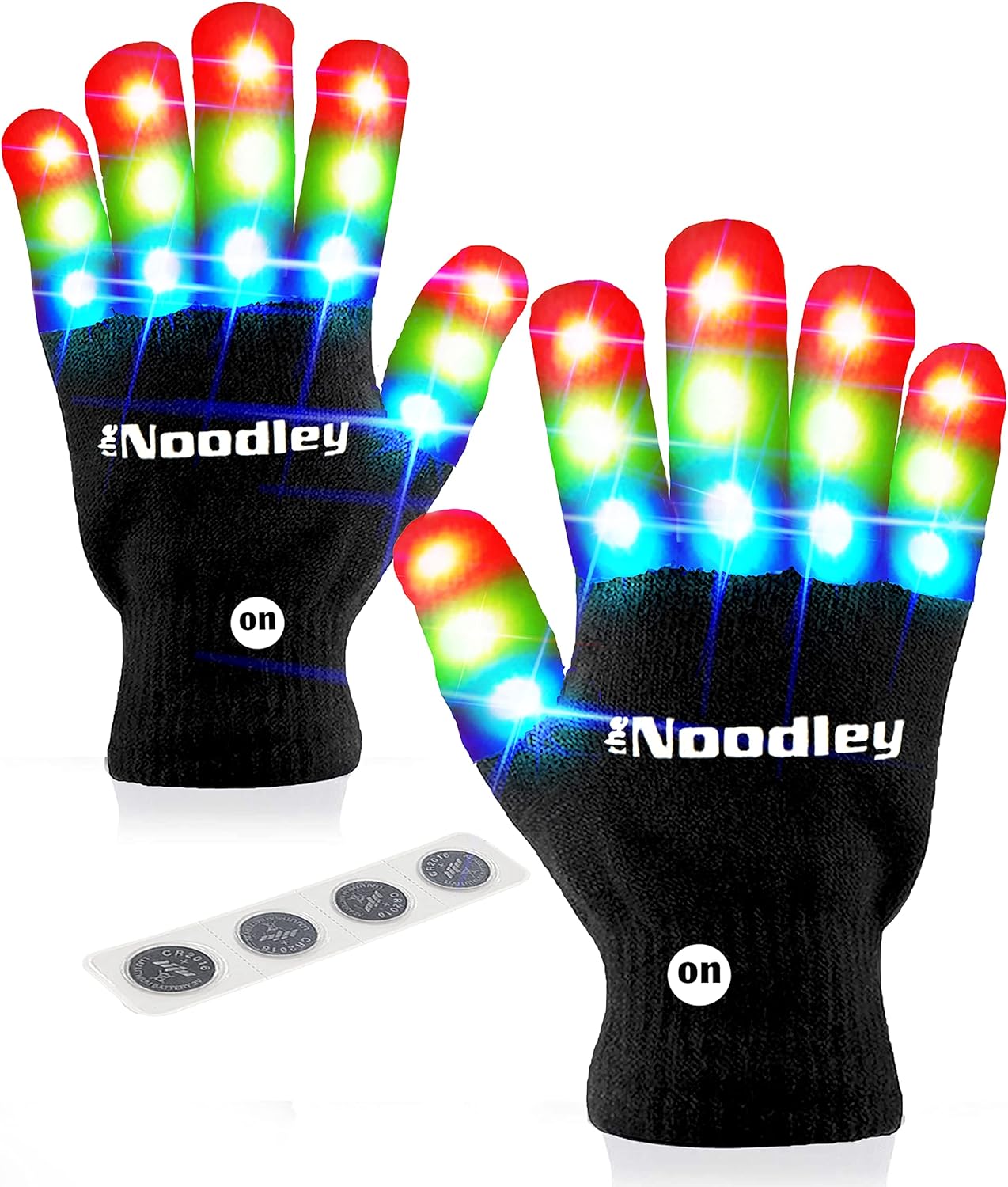 The Noodley LED Light-Up Gloves