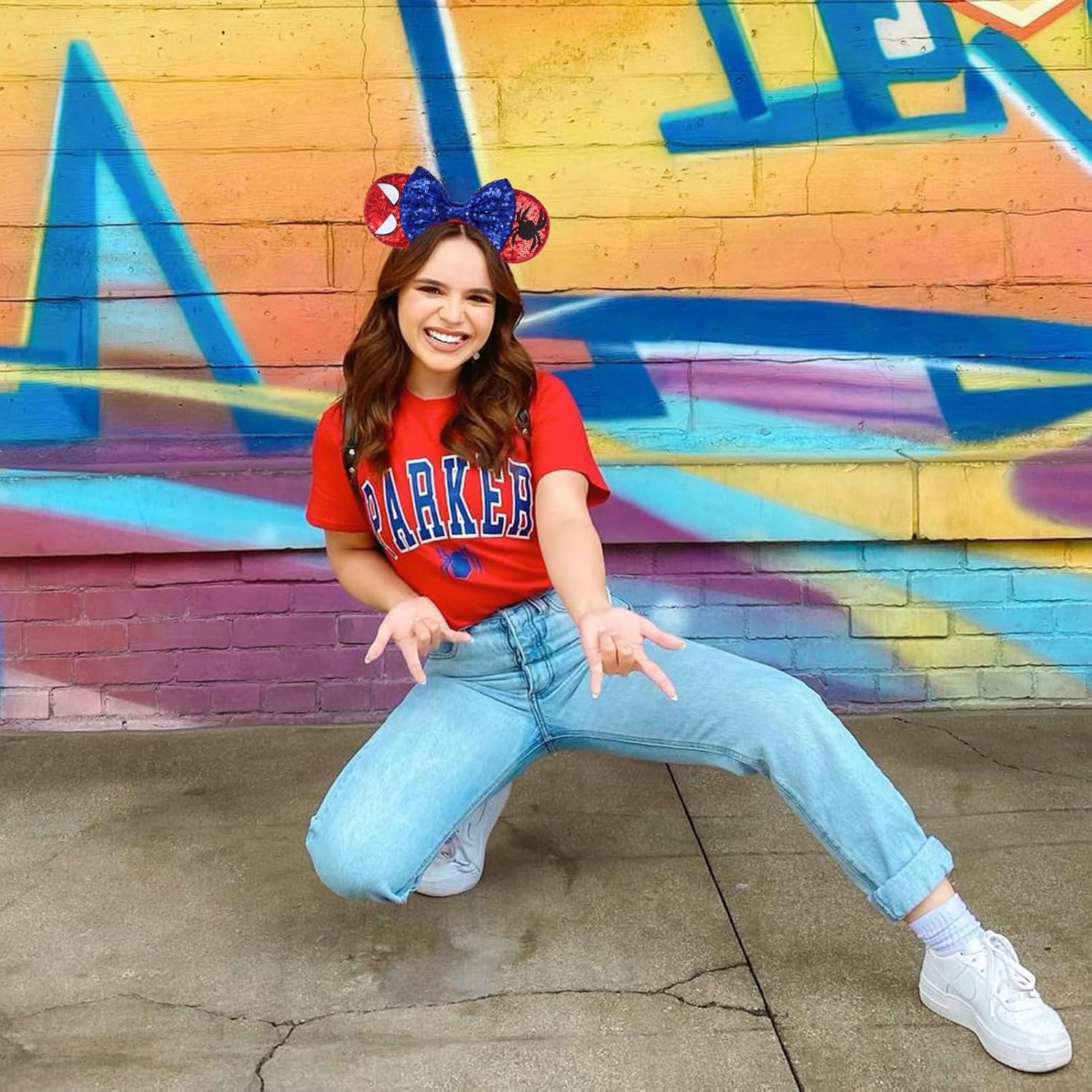 UNSPAZ Spider Ears Headband for Kids and Adults