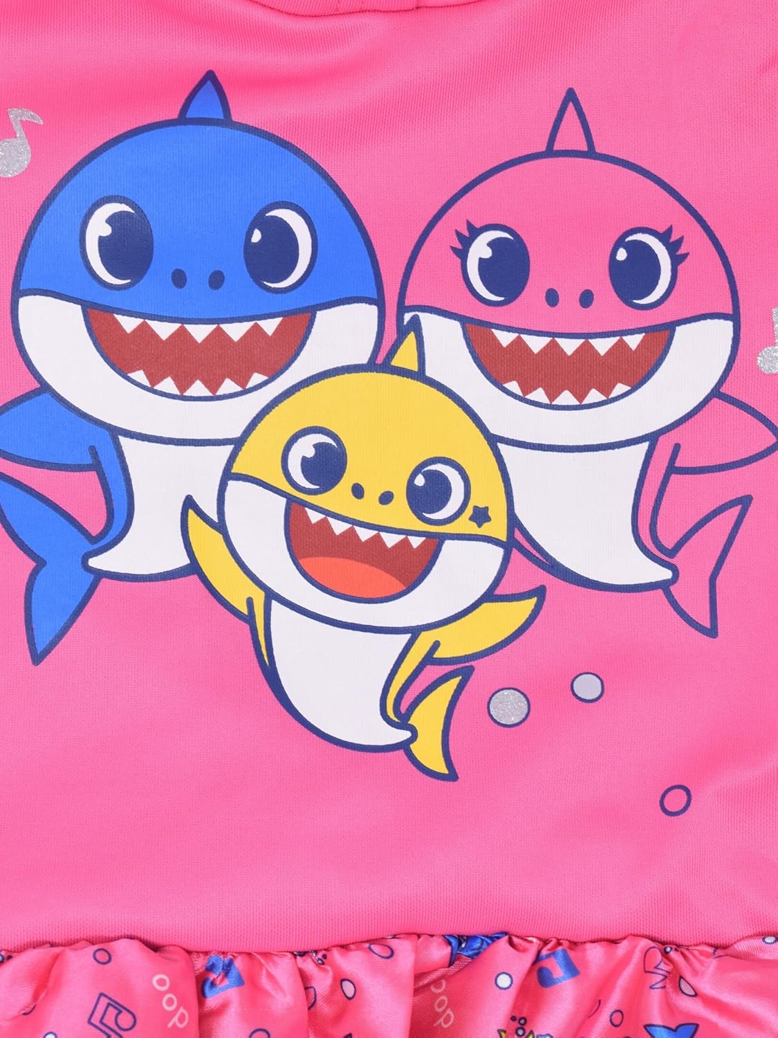 Cute Fun Pinkfong Baby Shark Dress for Kids Mommy Daddy Shark Costume
