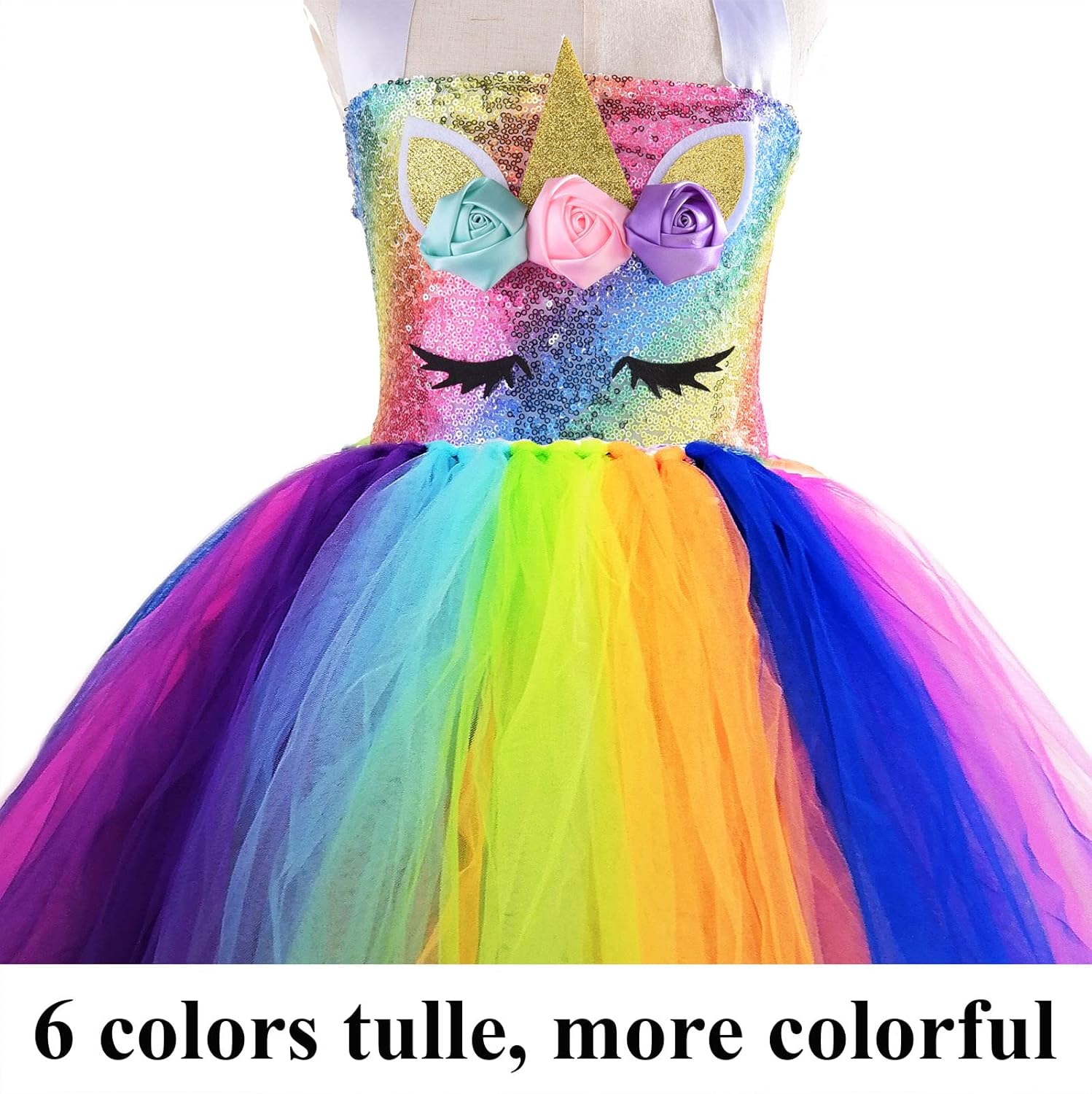 Bling-Bbling Unicorn costume for girls