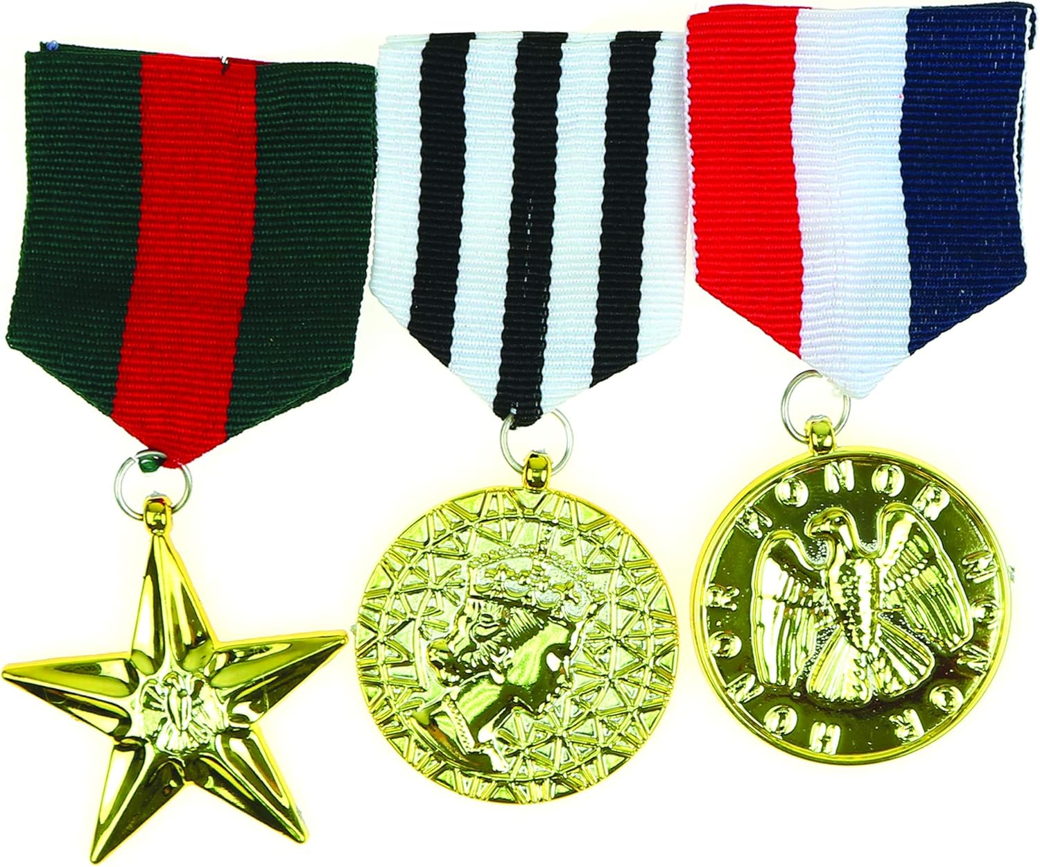 Skeleteen Costume Military Officer Medals