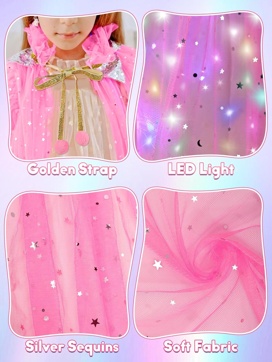 Light-Up Princess Costumes for Girls