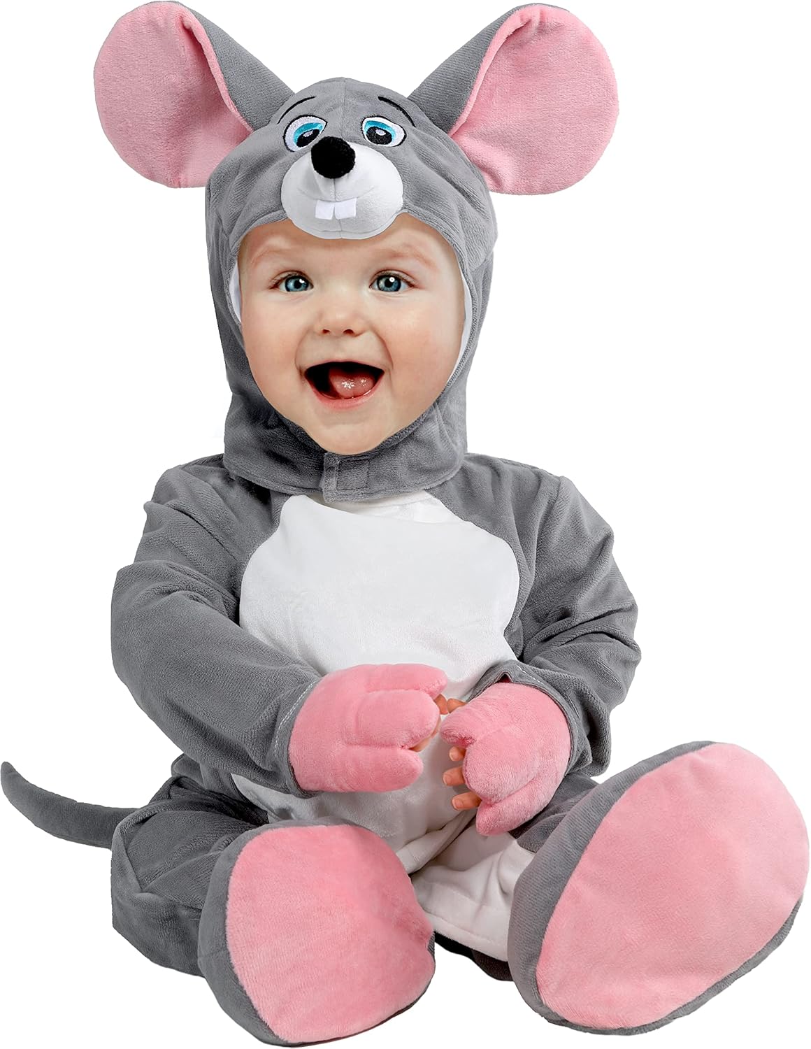 Rubies Childs Forum Mouse Costume Jumpsuit Headpiece for 6-12 Months