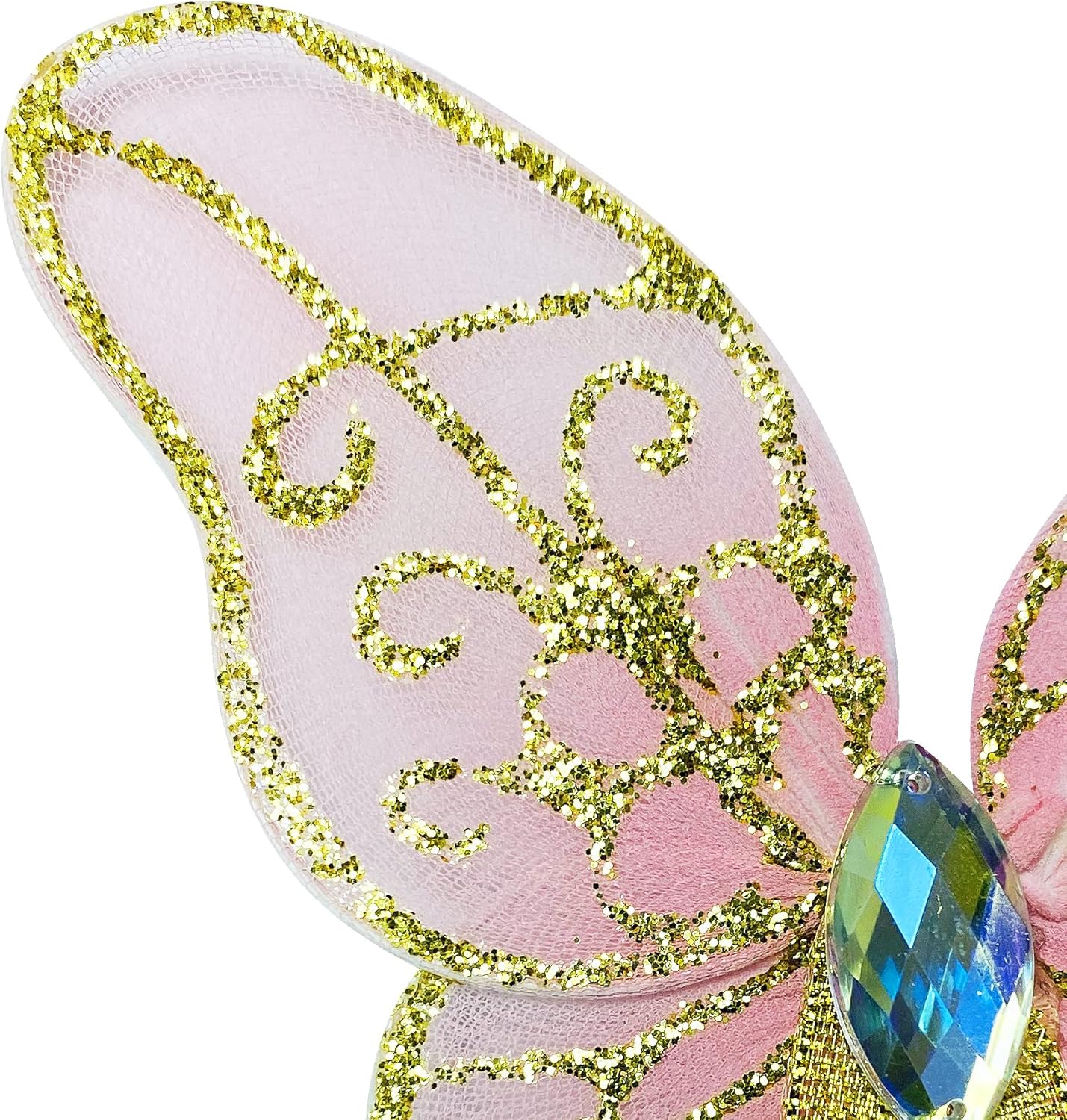 Girls Fairy Costume Set with Butterfly Wings Tutu Wand and Halo Headban