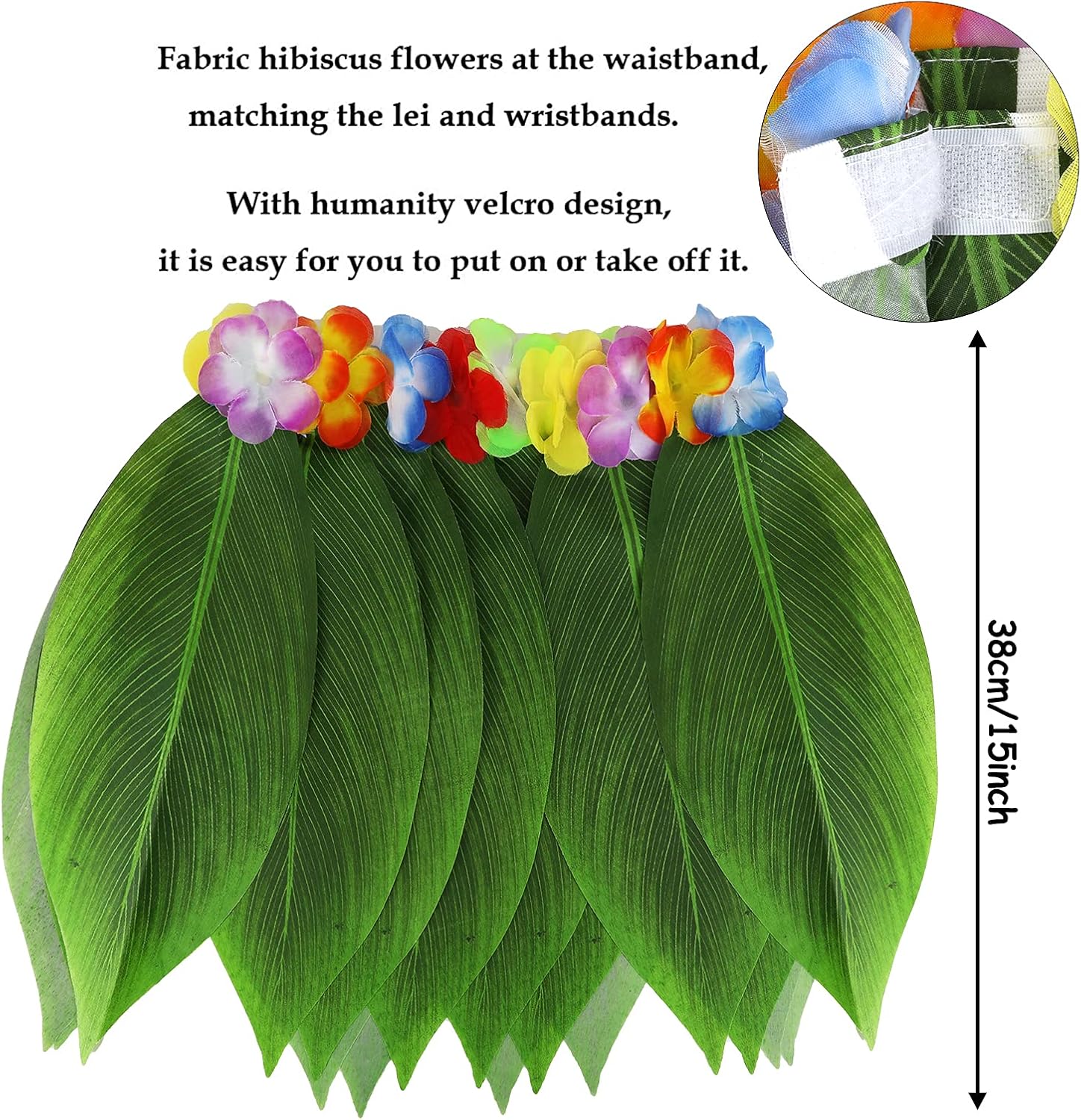 7-Piece Hawaiian lea Party Kit