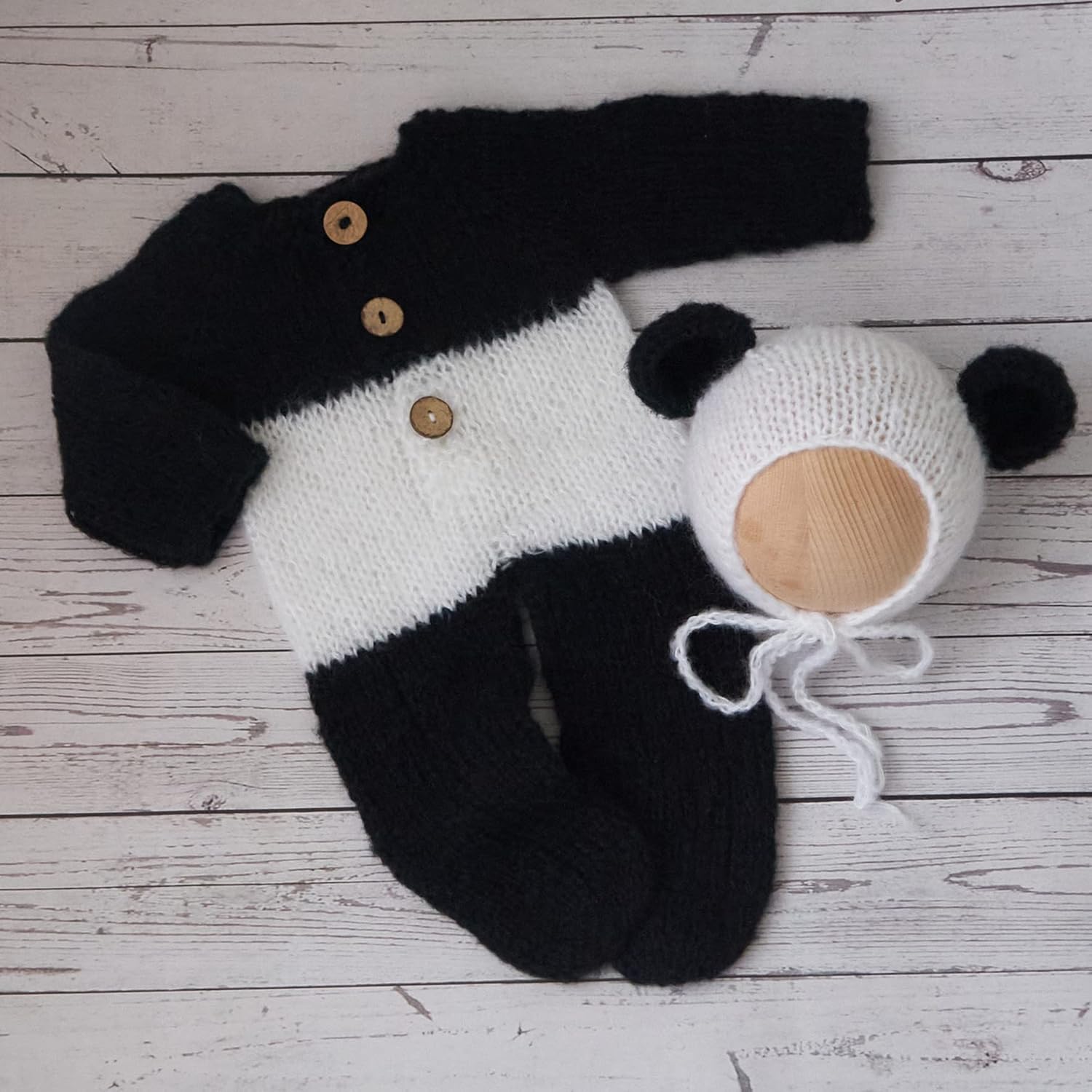 Elegant Mohair Baby Outfit - Perfect for Photography