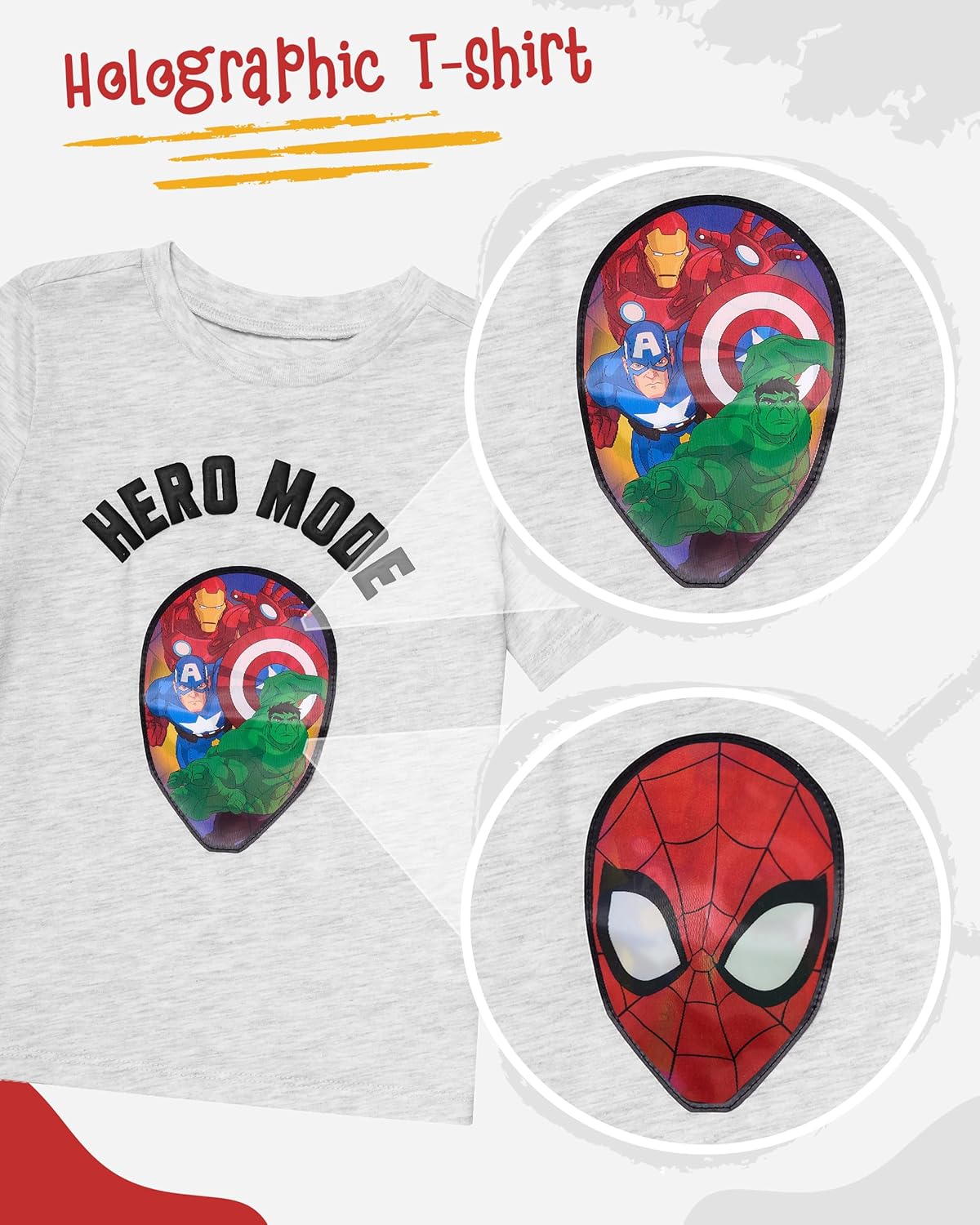 Marvel Spider-Man Boys T-Shirt Shorts Set