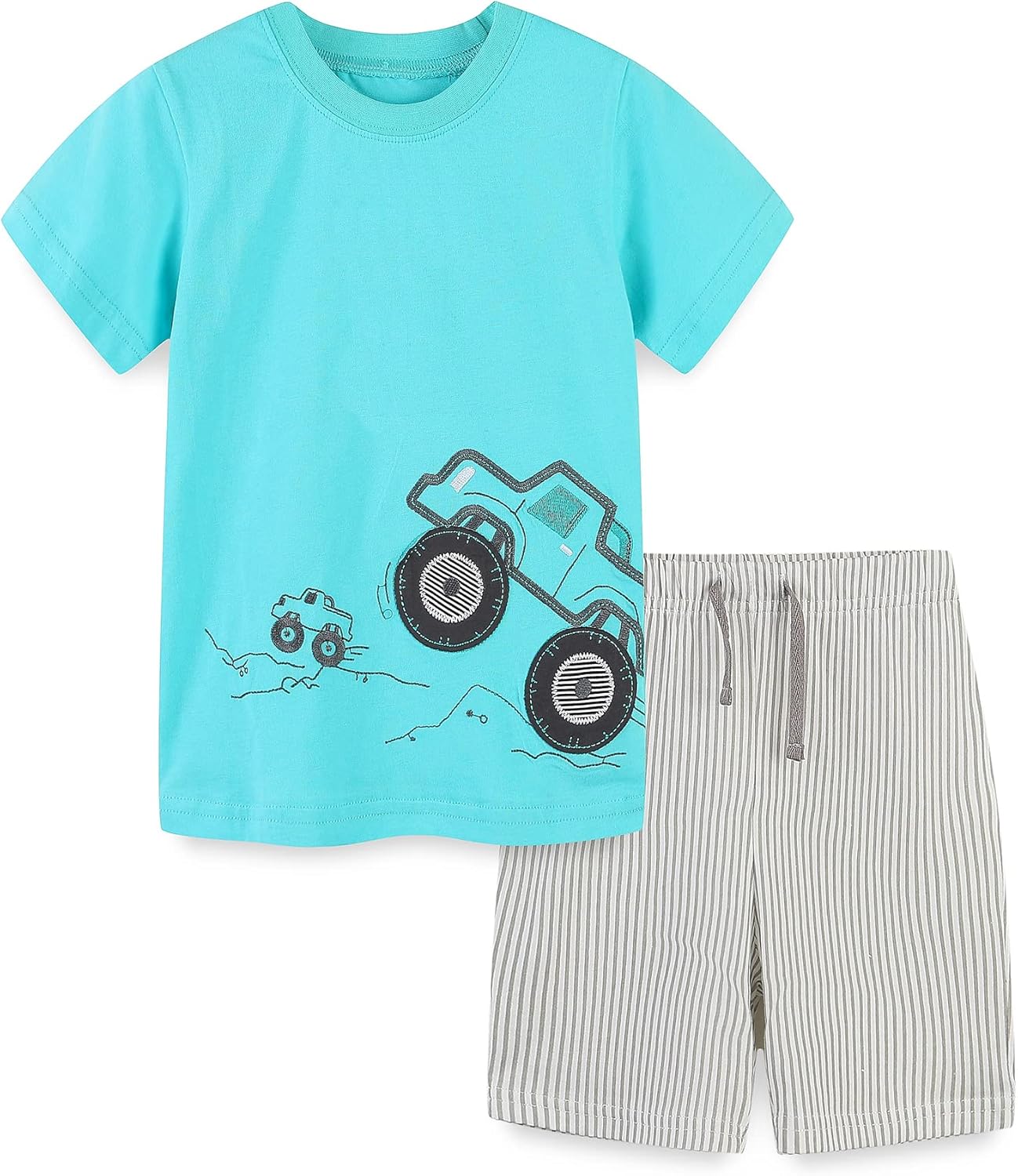 Bumeex Toddler Boy Short Sets 2-7Y