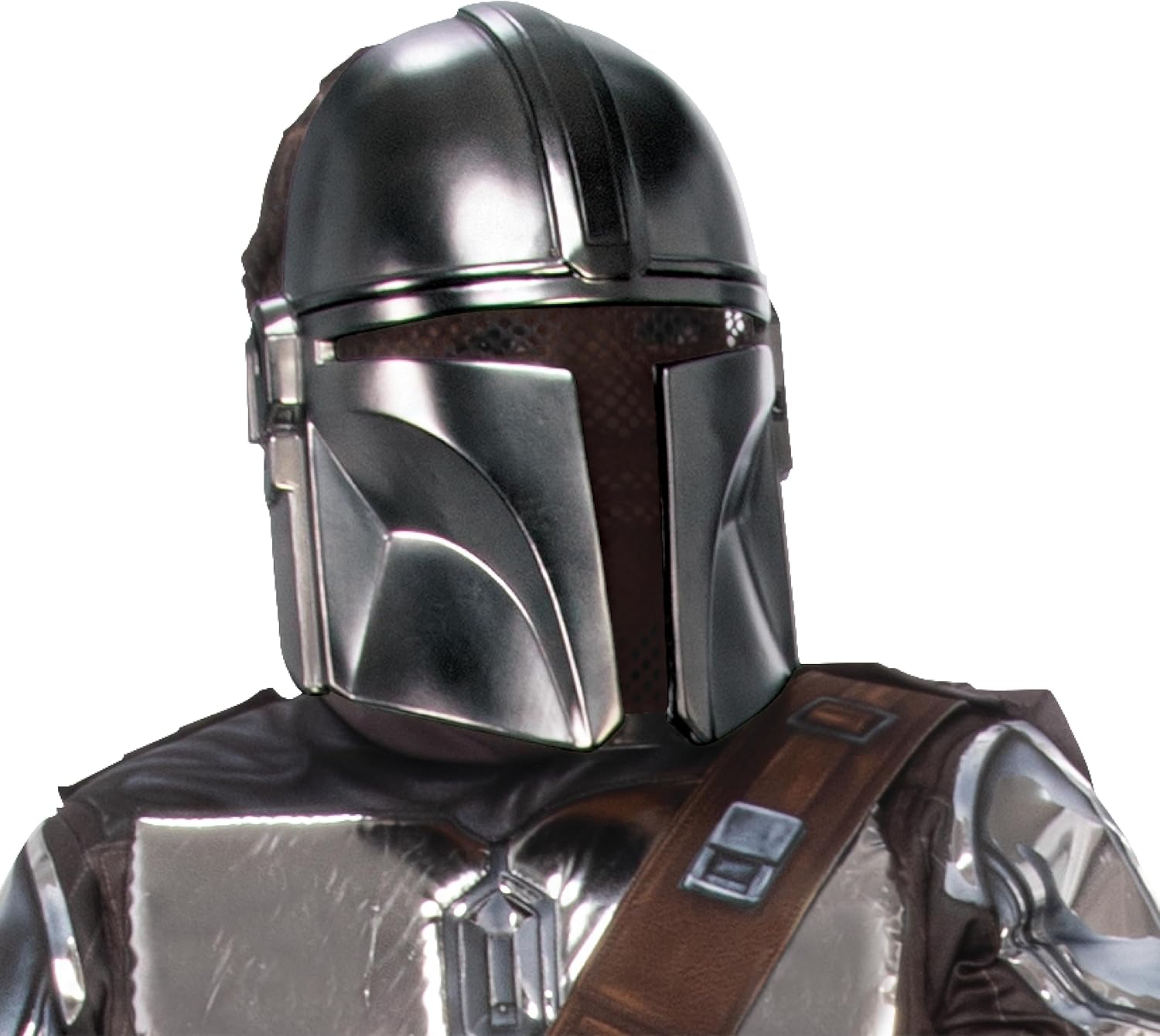 Rubies Star Wars The Mandalorian Beskar Armor Kids Half Face Mask