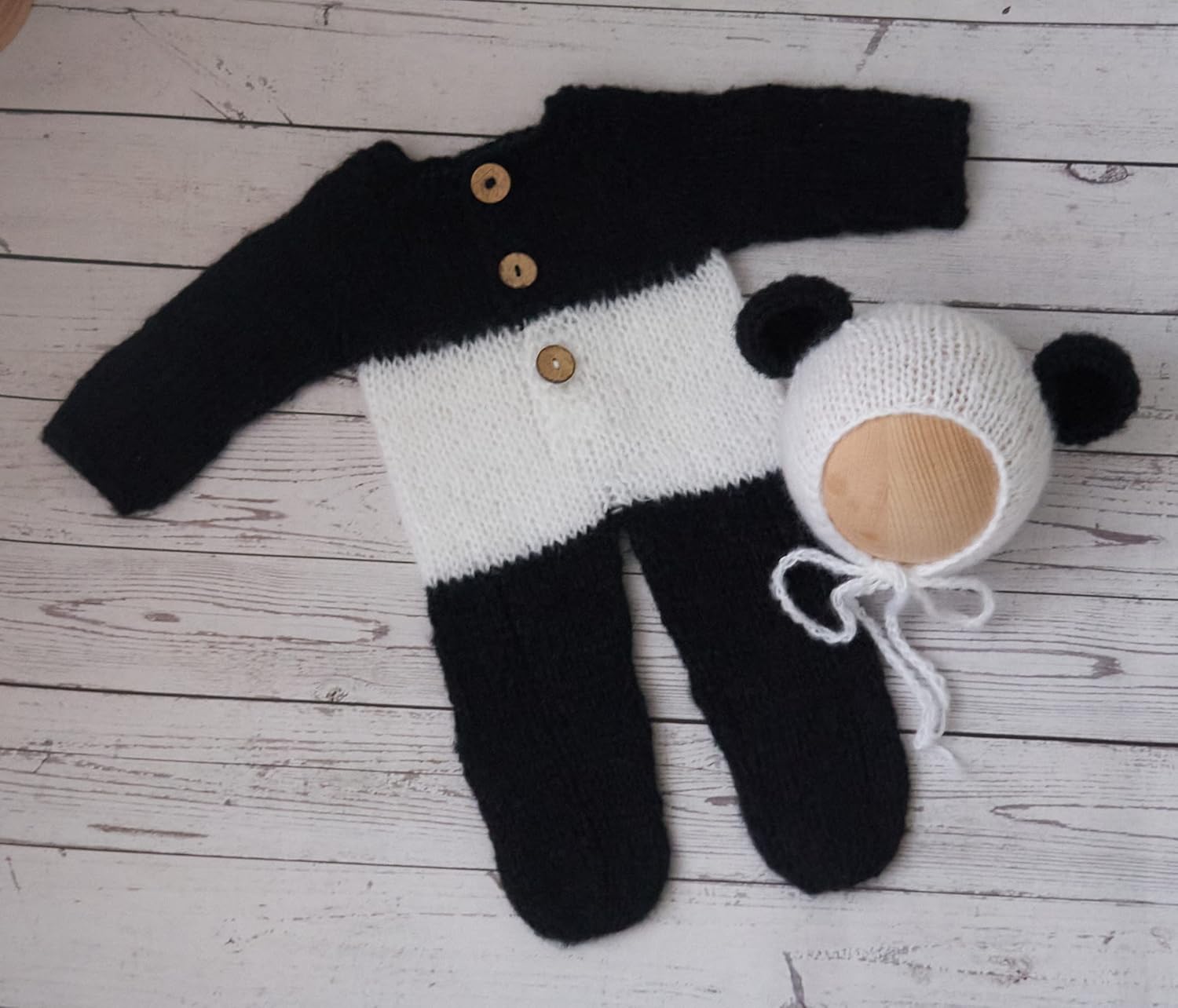 Elegant Mohair Baby Outfit - Perfect for Photography
