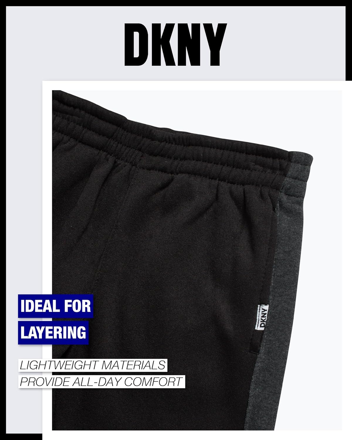DKNY Toddler Boys Jogger Set - Comfort Style for Little Ones