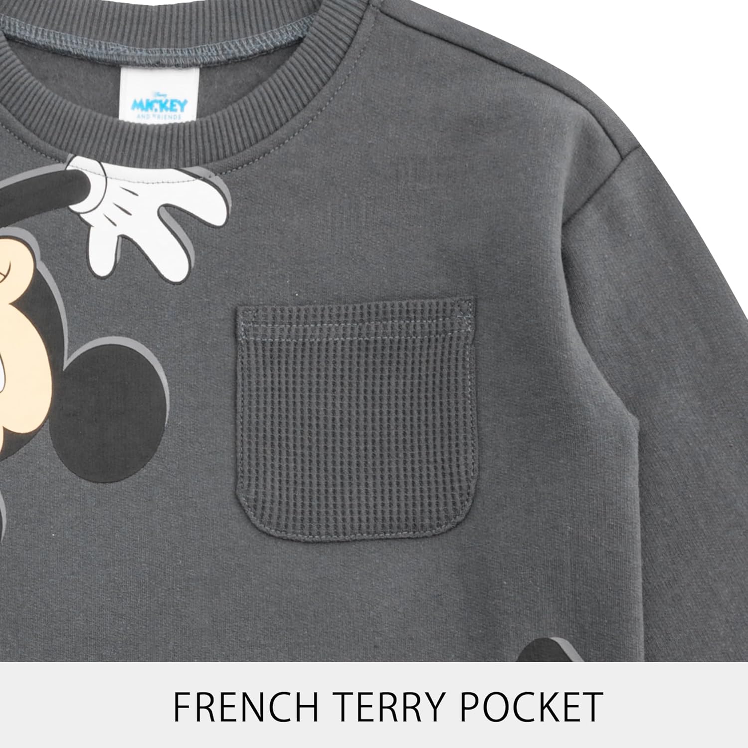 Disney Mickey Mouse Boys Fleece Set for Toddler to Big Kids