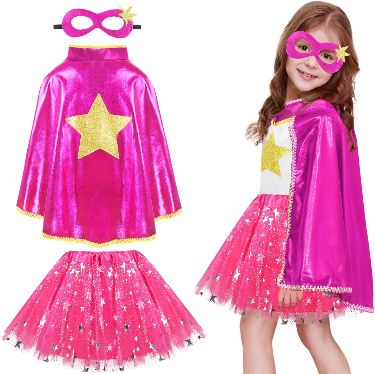 Bright Rainbow Superhero Costumes for Kids